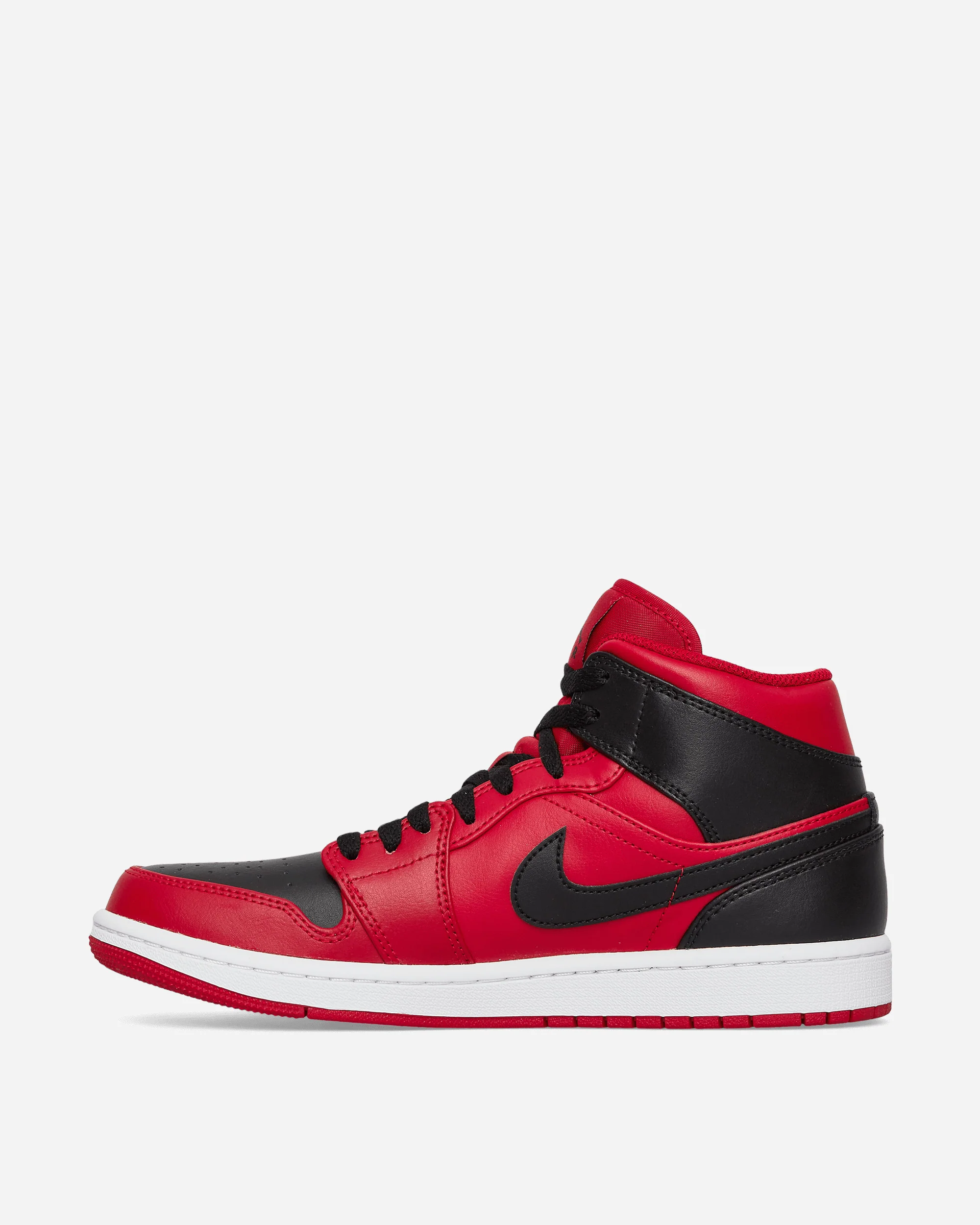 Air Jordan 1 Mid Sneakers Gym Red / Black - Image 3