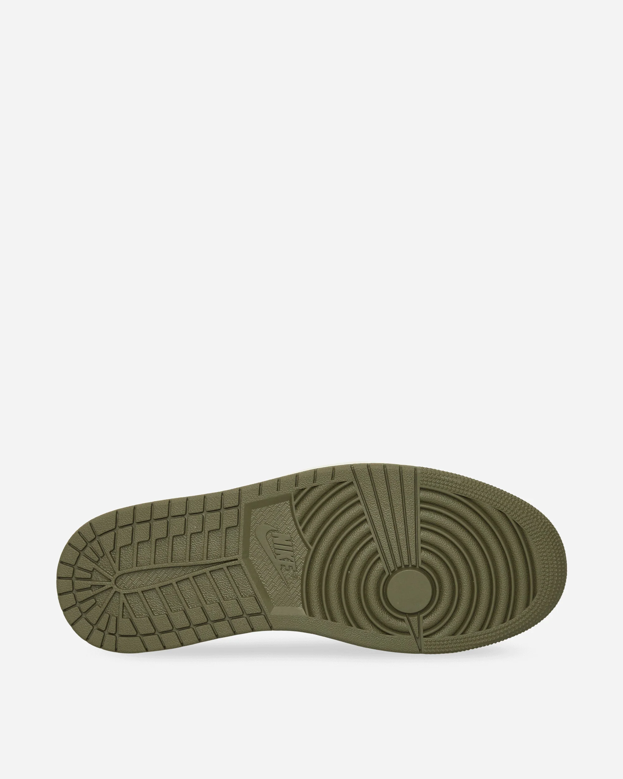 Air Jordan 1 Low OG Sneakers Medium Olive / Summit White - Image 5