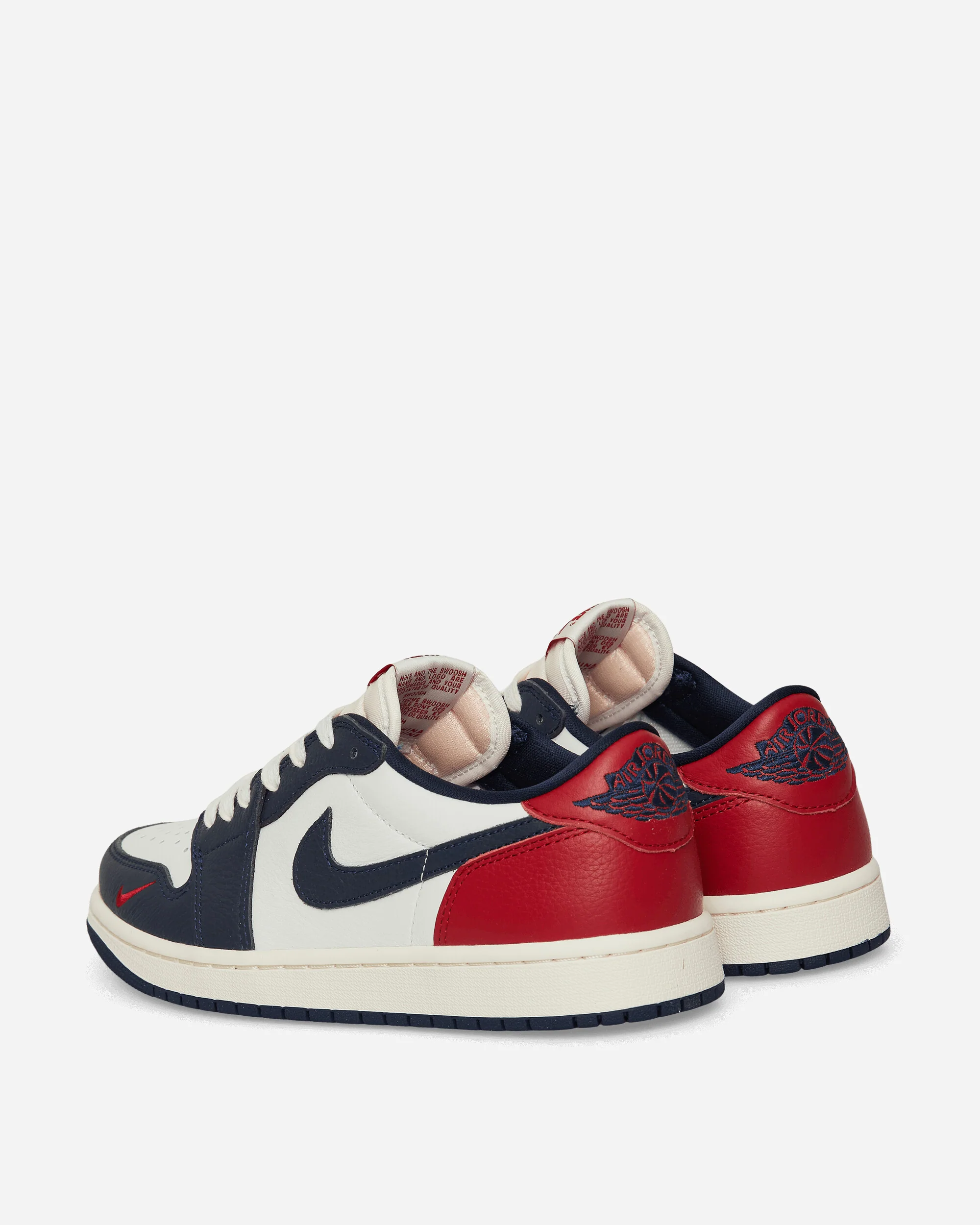 Air Jordan 1 Low OG Sneakers Gym Red / Midnight Navy - Image 4