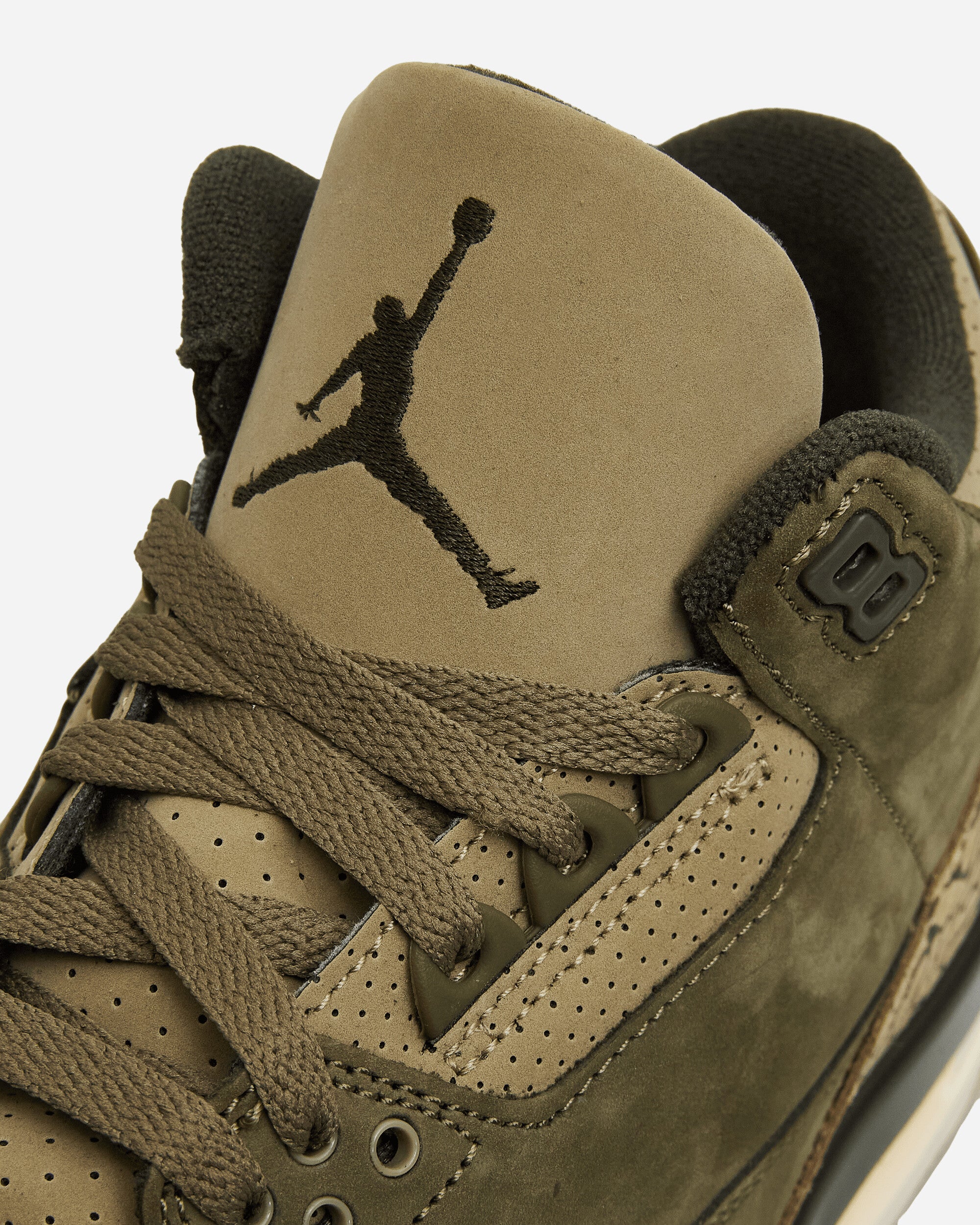 Air Jordan 3 Sneakers Medium Olive - Image 6