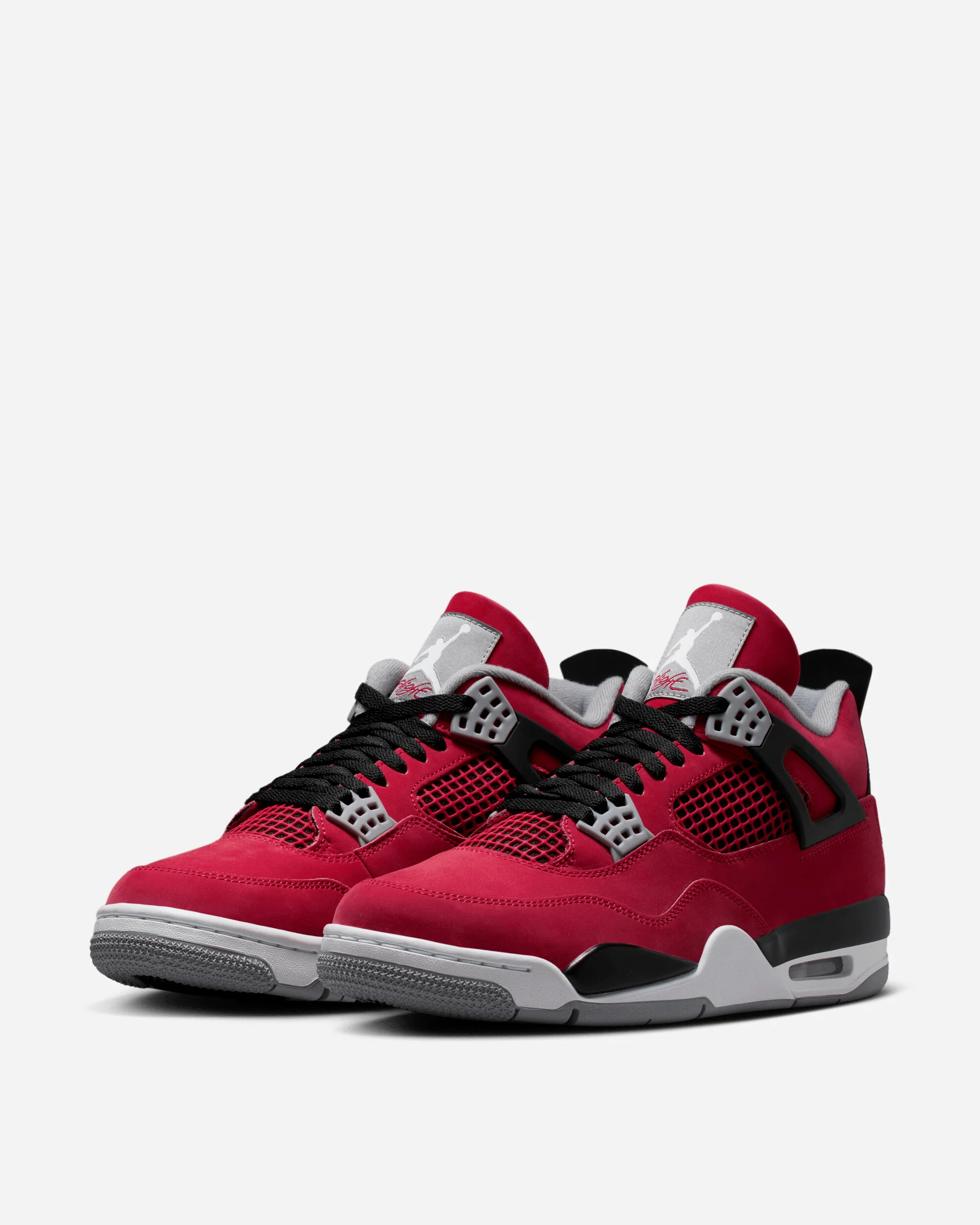 Air Jordan 4 Toro Bravo Sneakers Fire Red / Black - Image 2