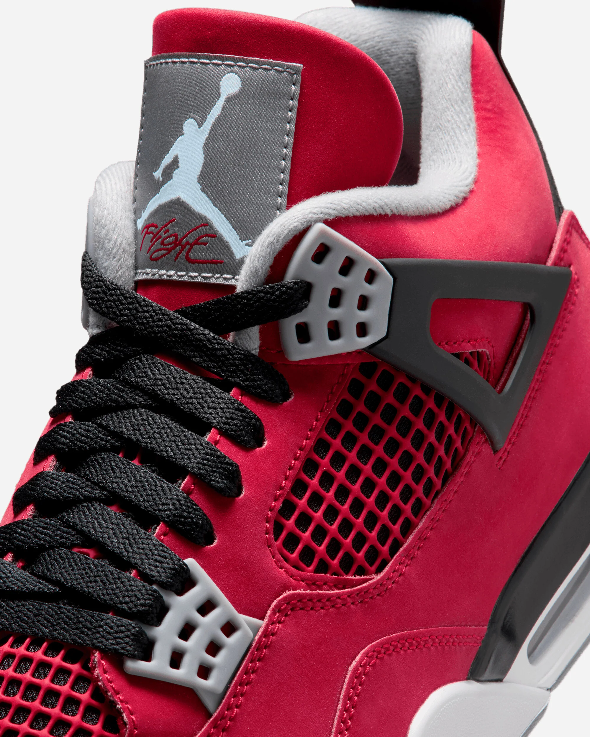 Air Jordan 4 Toro Bravo Sneakers Fire Red / Black - Image 5