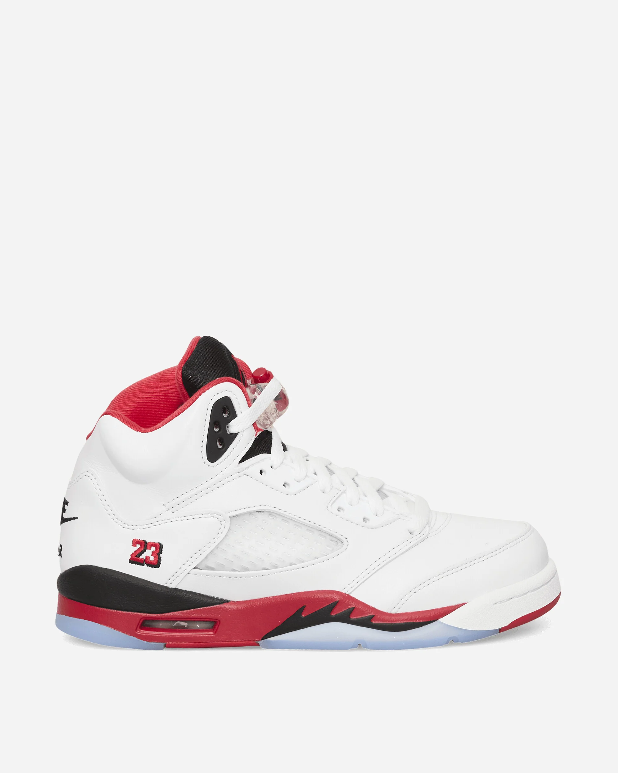 Air Jordan 5 (GS) Sneakers Fire Red 'Black Tongue' - Image 2