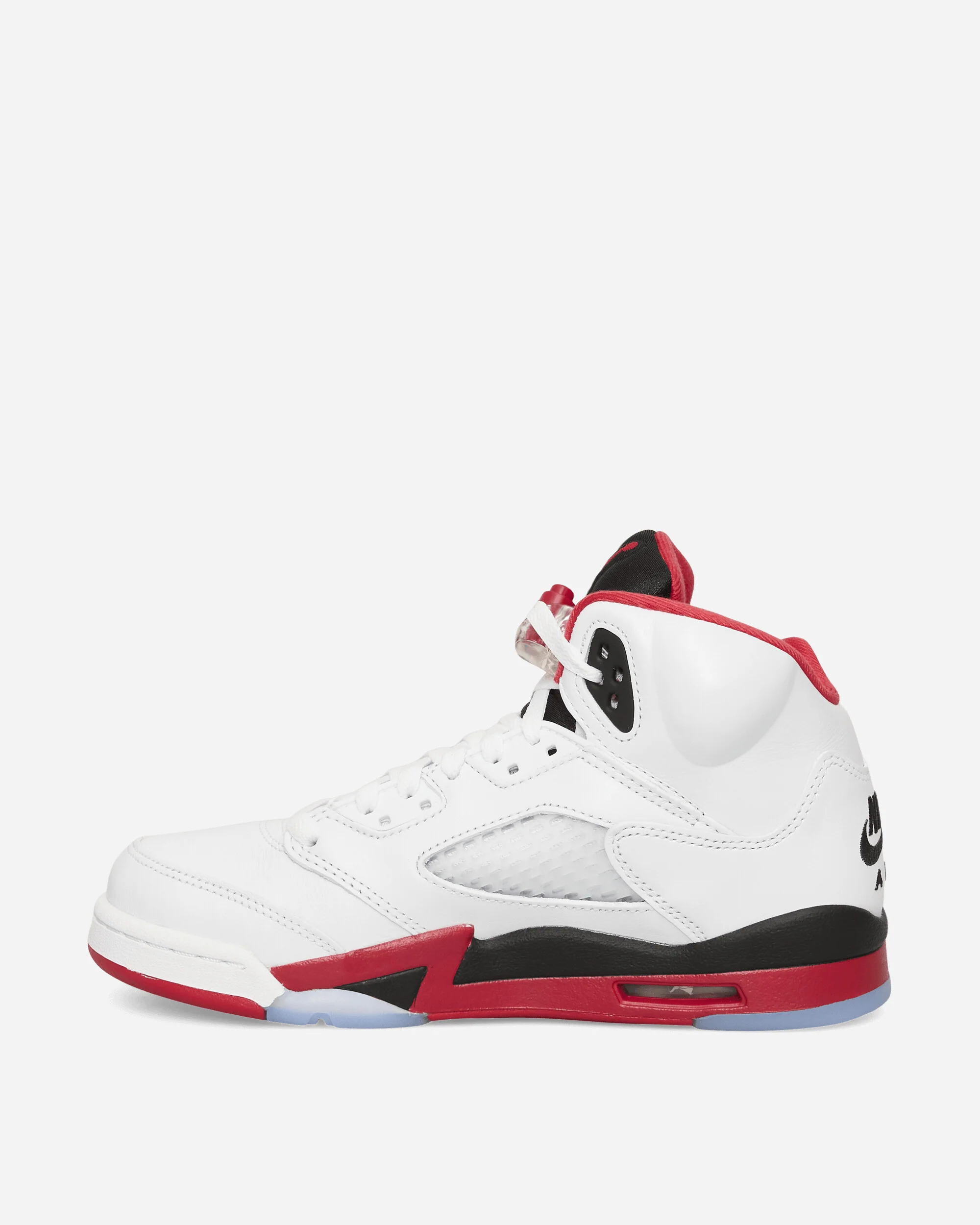 Air Jordan 5 (GS) Sneakers Fire Red 'Black Tongue' - Image 4