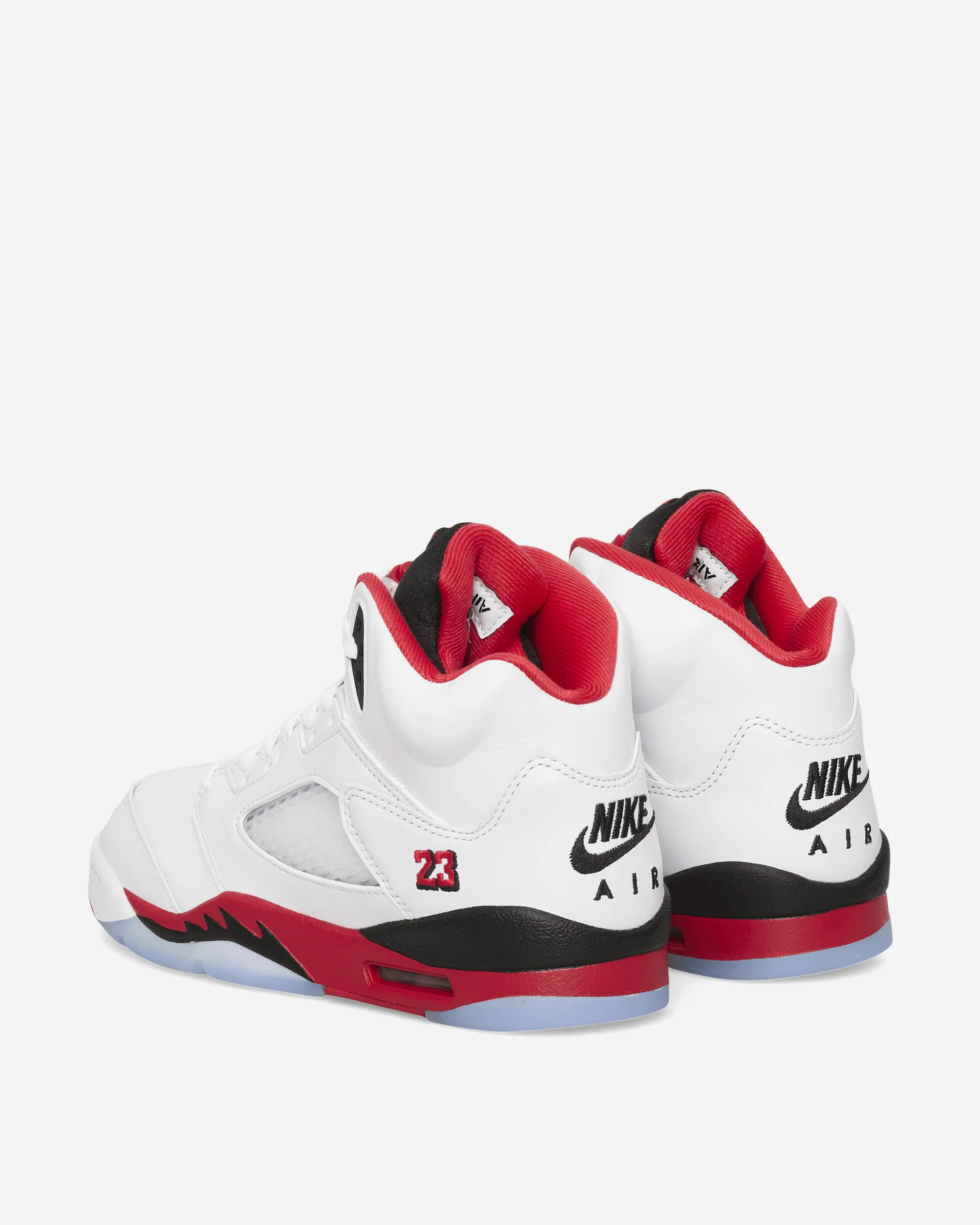 Air Jordan 5 (GS) Sneakers Fire Red 'Black Tongue' - Image 5