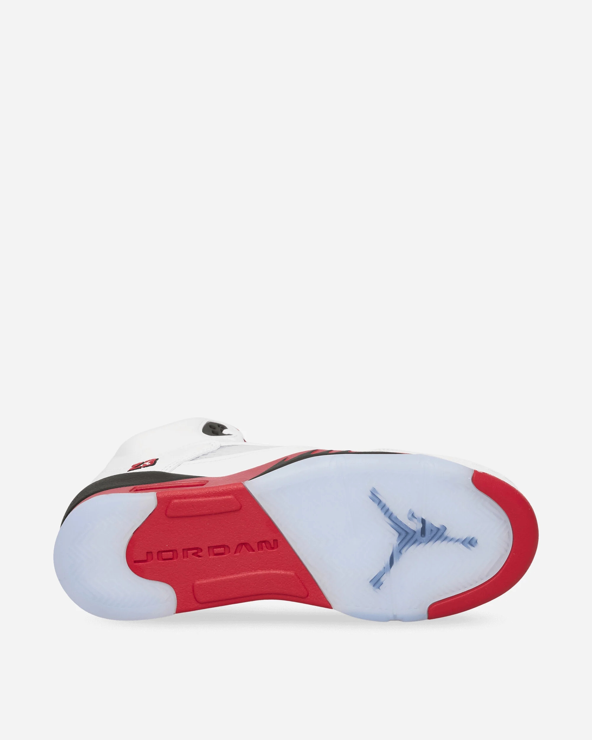 Air Jordan 5 (GS) Sneakers Fire Red 'Black Tongue' - Image 6