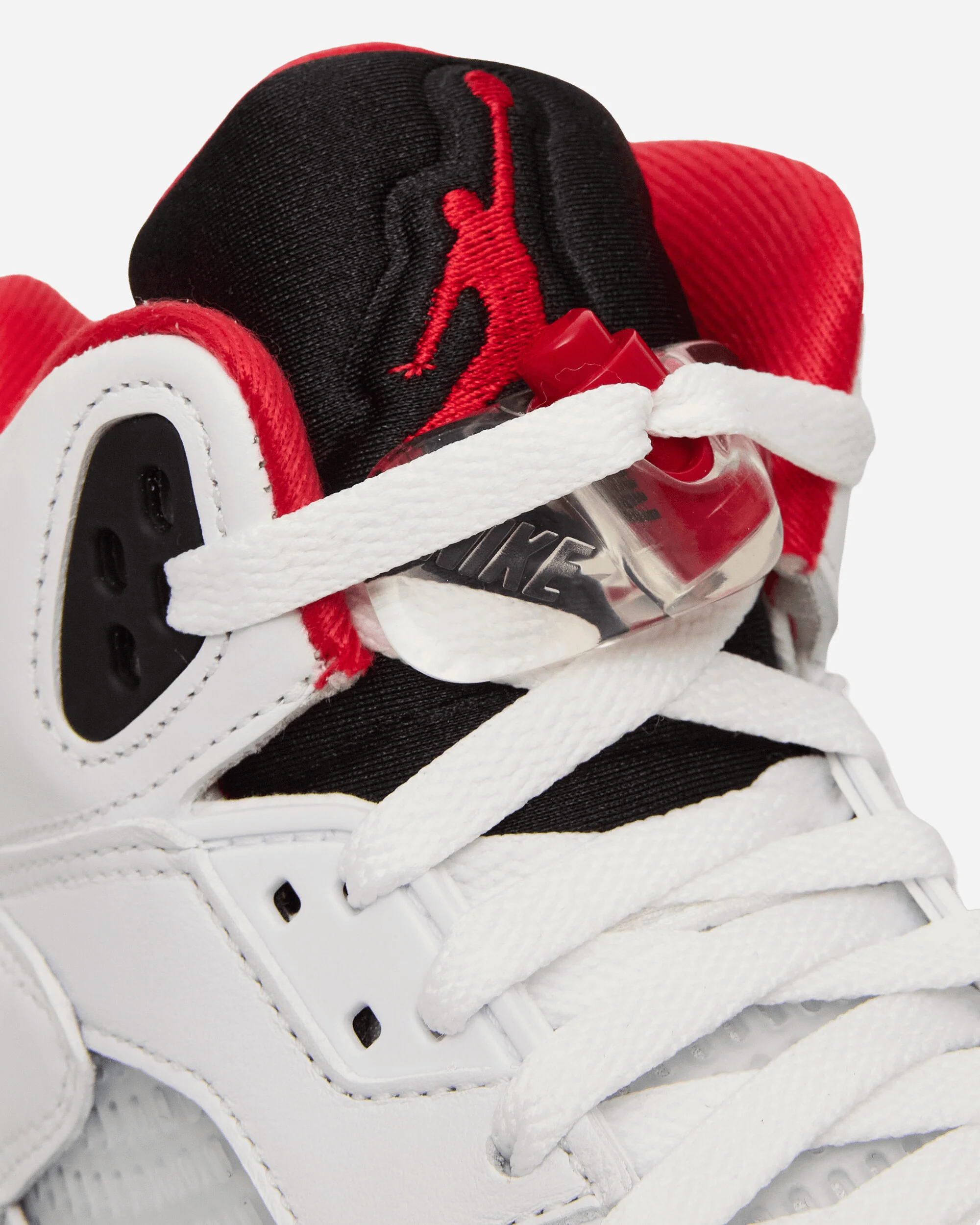 Air Jordan 5 (GS) Sneakers Fire Red 'Black Tongue' - Image 7