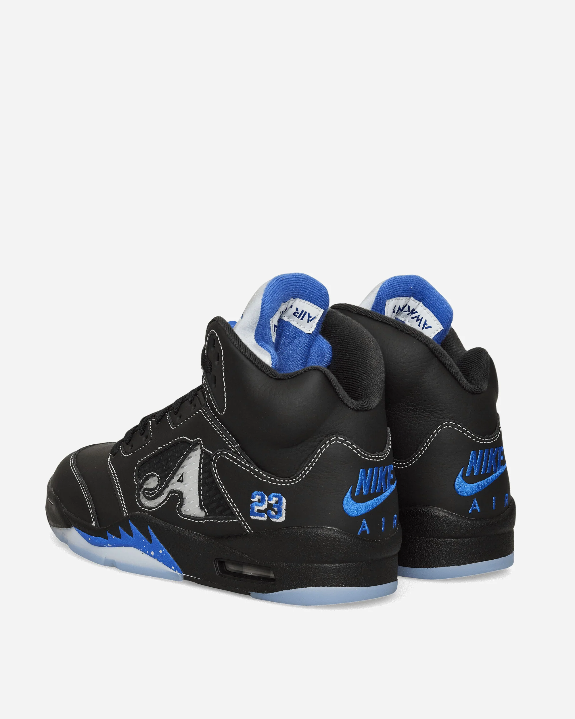 Awake NY Air Jordan 5 Sneakers Black - Image 4