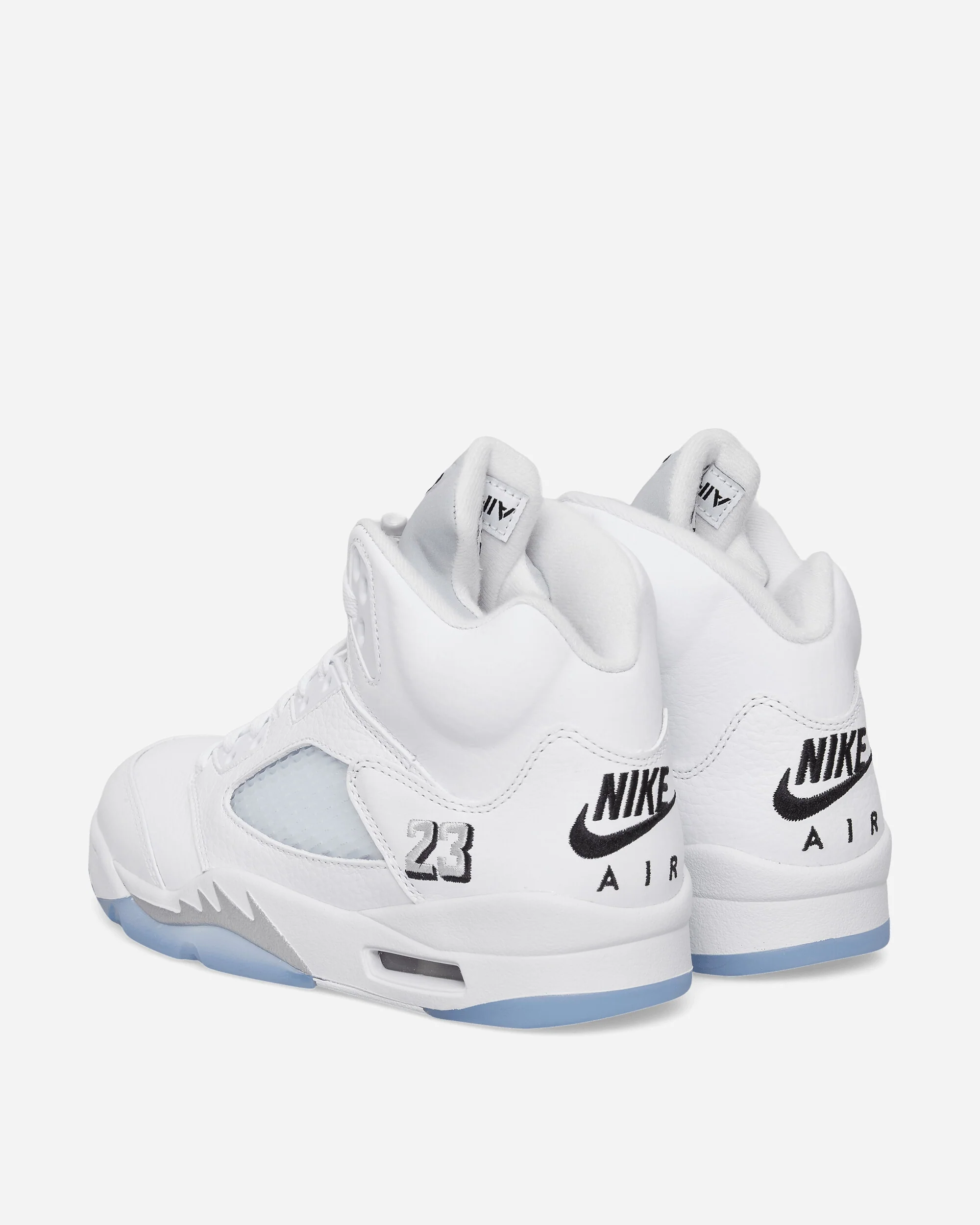 Air Jordan 5 Retro OG Sneakers White Metallic - Image 4