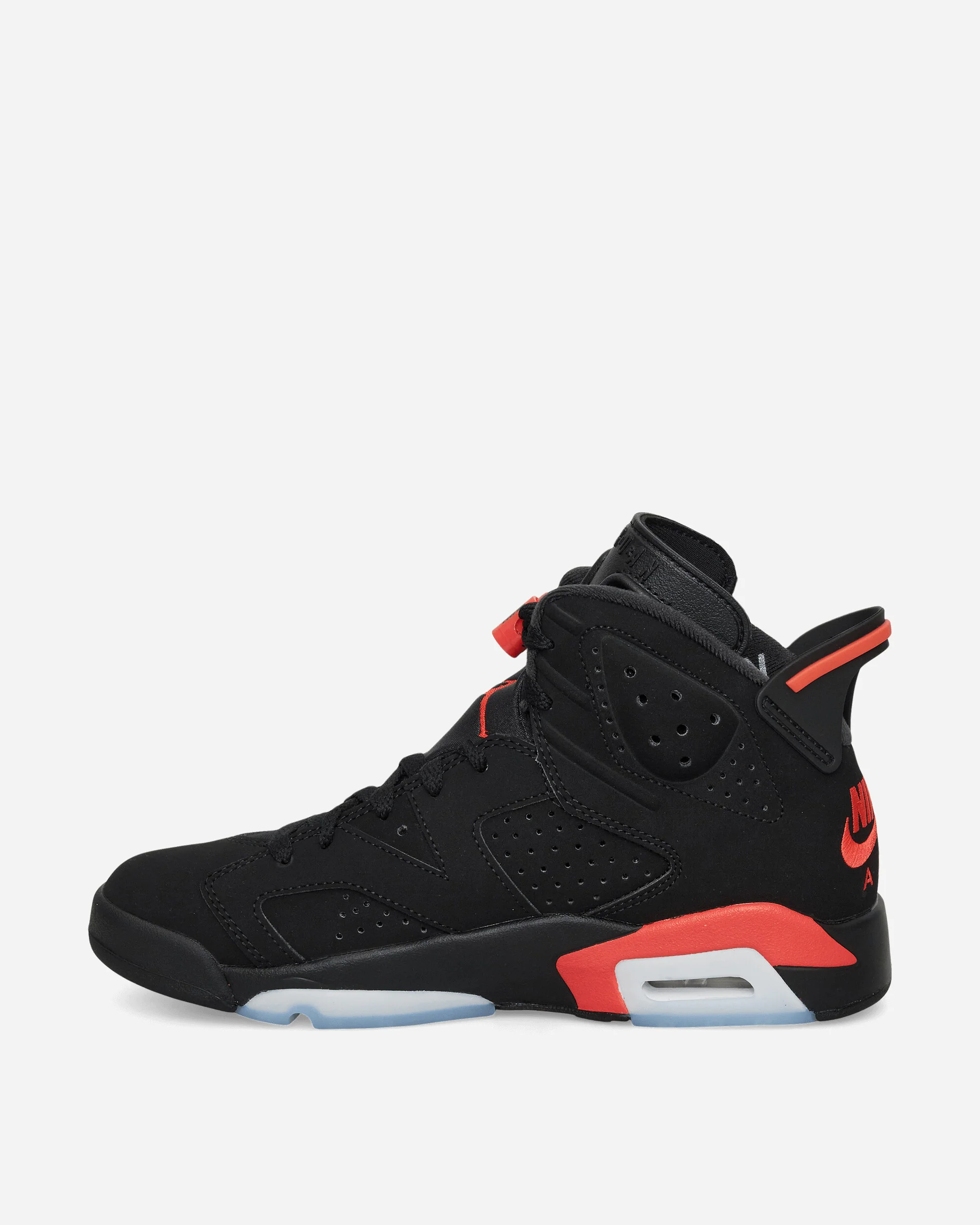 Air Jordan 6 Retro 'Infrared Salesman' Sneakers Black / Light Crimson - Image 3