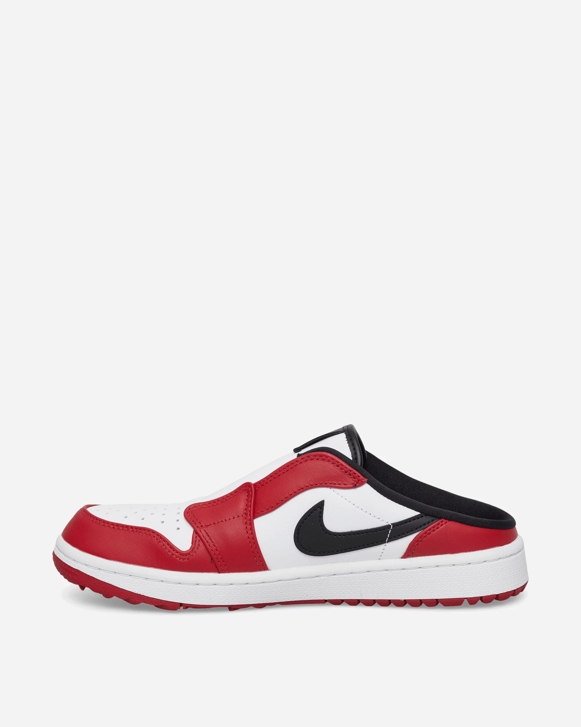 Air Jordan Mule Golf Shoes White / Varsity Red / Black - Image 3