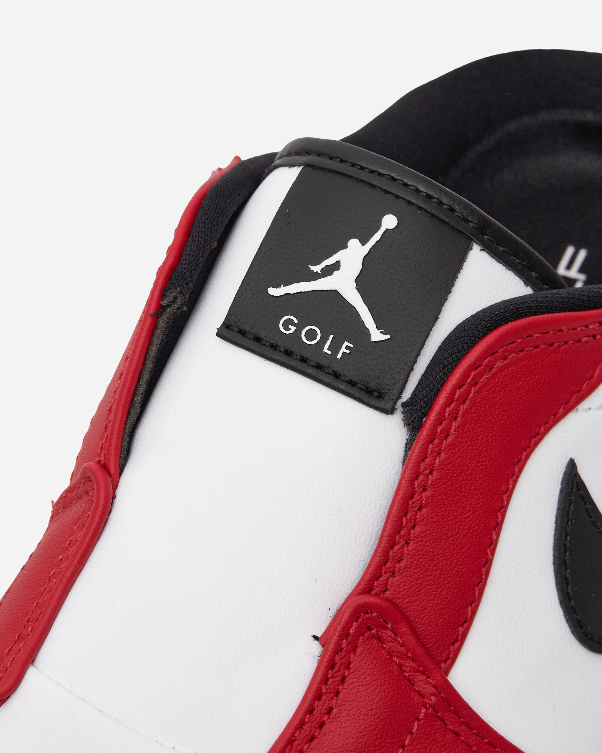Air Jordan Mule Golf Shoes White / Varsity Red / Black - Image 6
