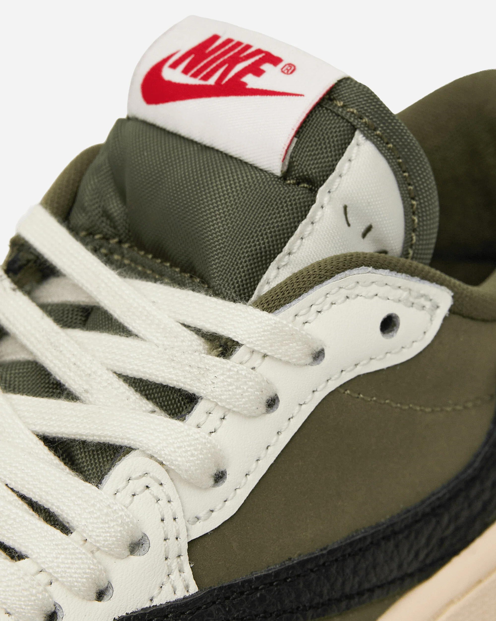 Travis Scott Air Jordan 1 Low (PS) Sneakers Medium Olive - Image 7
