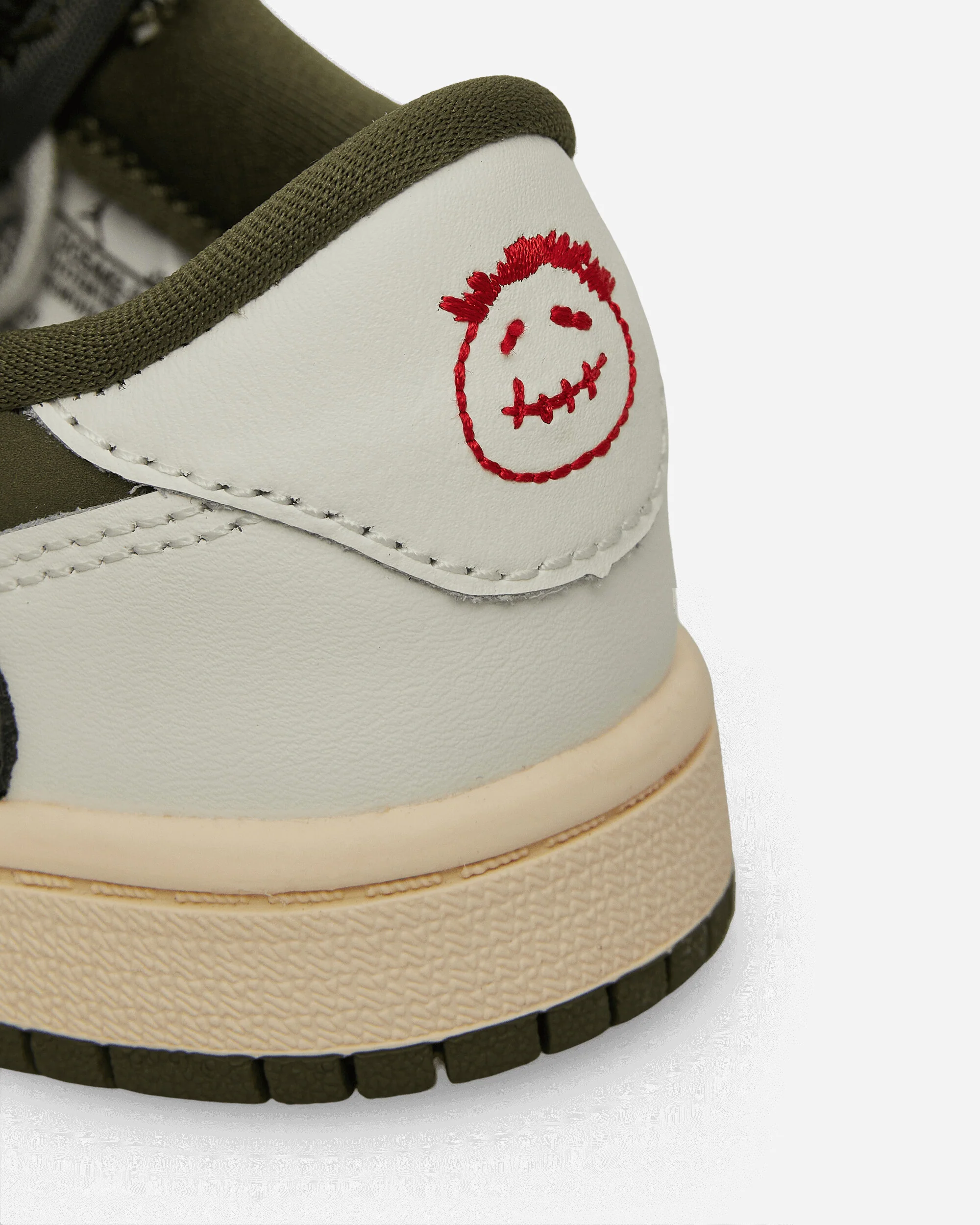 Travis Scott Air Jordan 1 Low (PS) Sneakers Medium Olive - Image 8