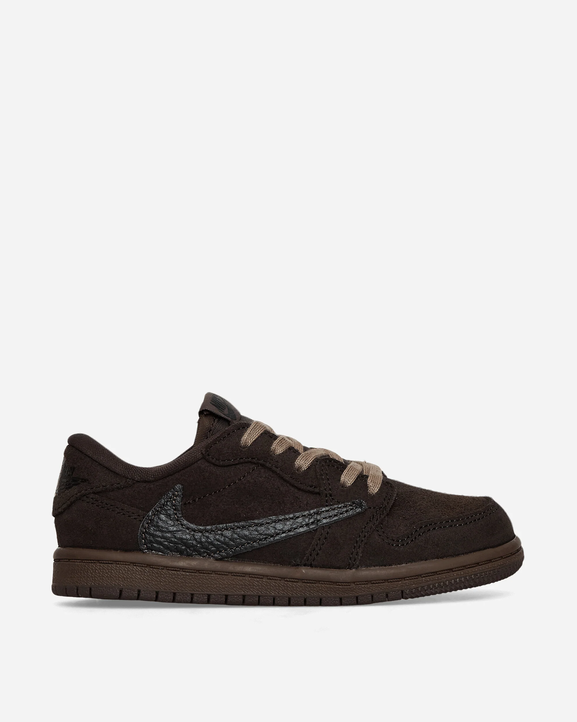 Travis Scott Air Jordan 1 Low (TD) Sneakers Velvet Brown / Dark Mocha - Image 2