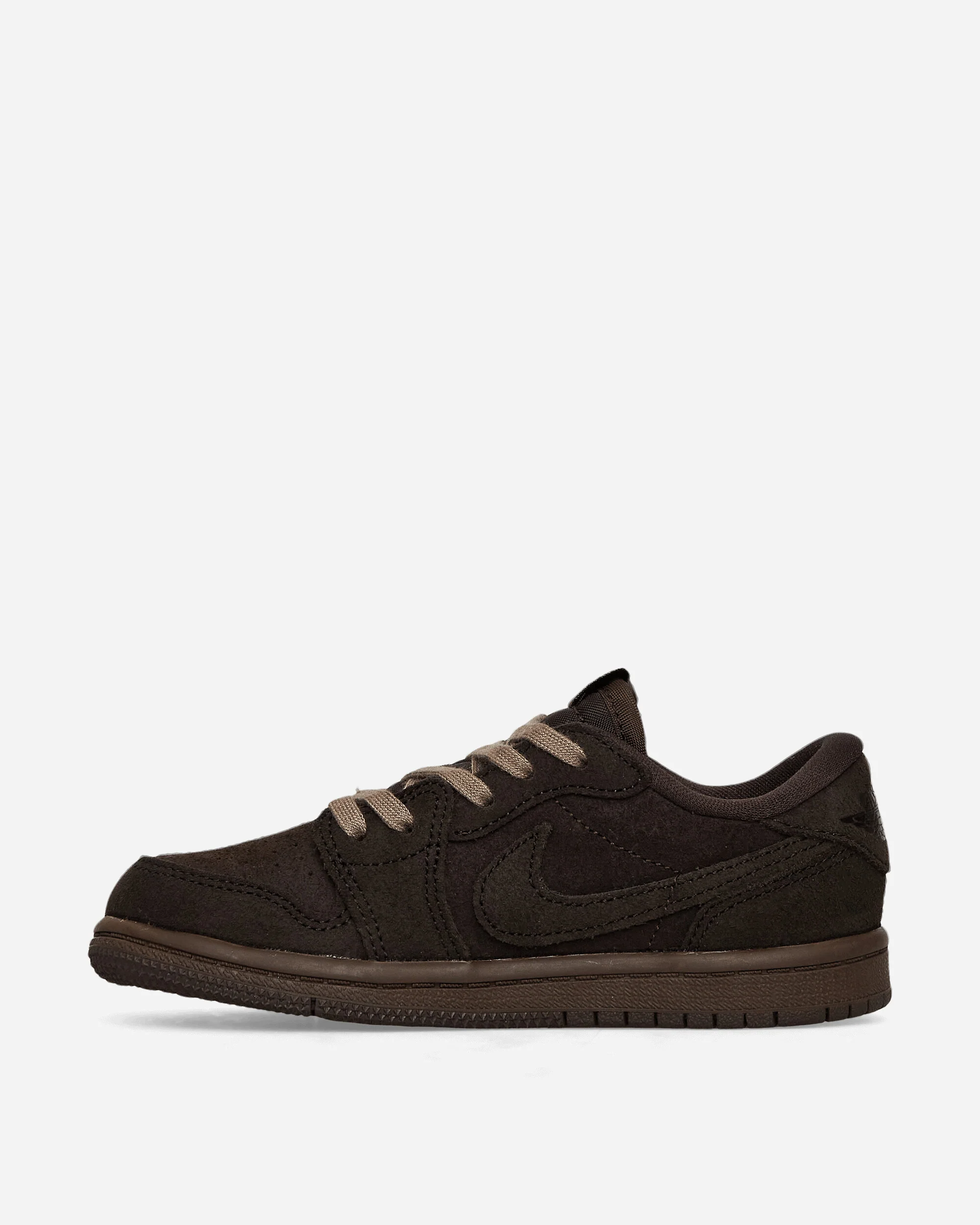 Travis Scott Air Jordan 1 Low (TD) Sneakers Velvet Brown / Dark Mocha - Image 4