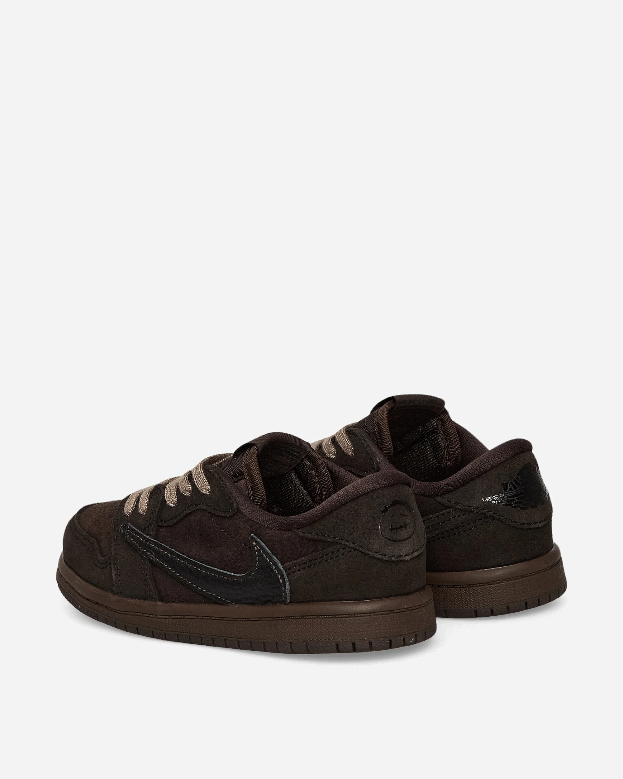 Travis Scott Air Jordan 1 Low (TD) Sneakers Velvet Brown / Dark Mocha - Image 5