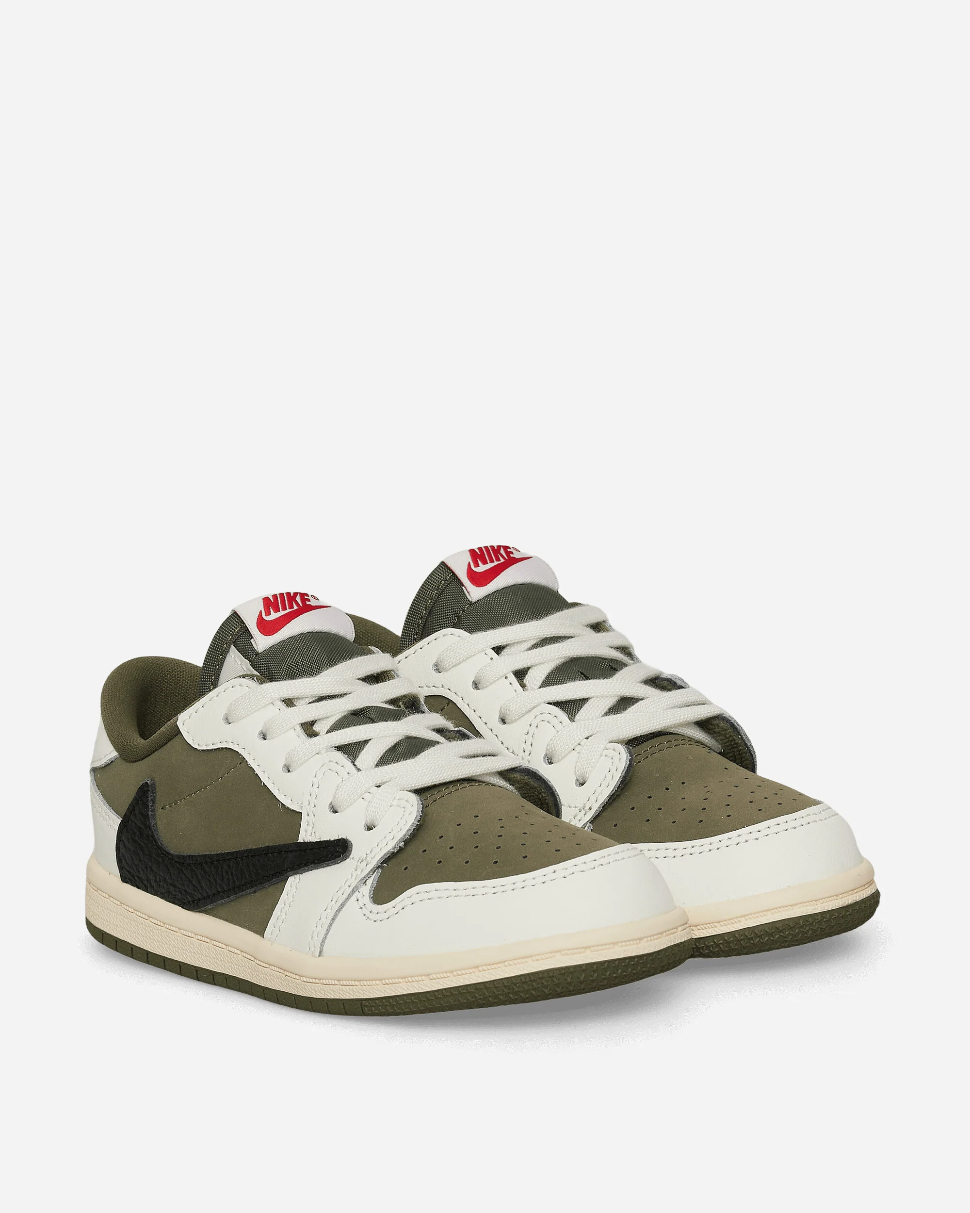 Travis Scott Air Jordan 1 Low (TD) Sneakers Medium Olive - Image 3