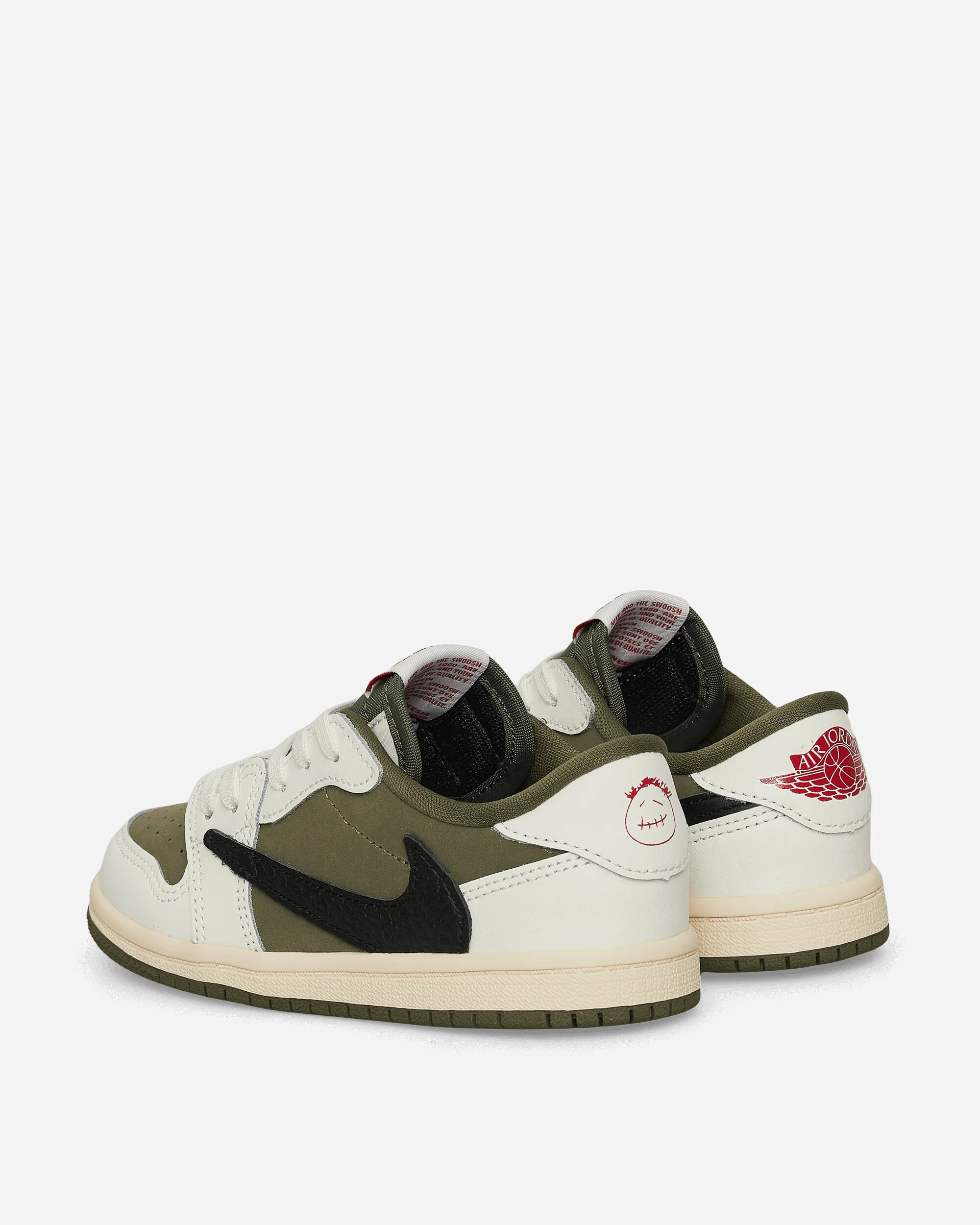 Travis Scott Air Jordan 1 Low (TD) Sneakers Medium Olive - Image 5