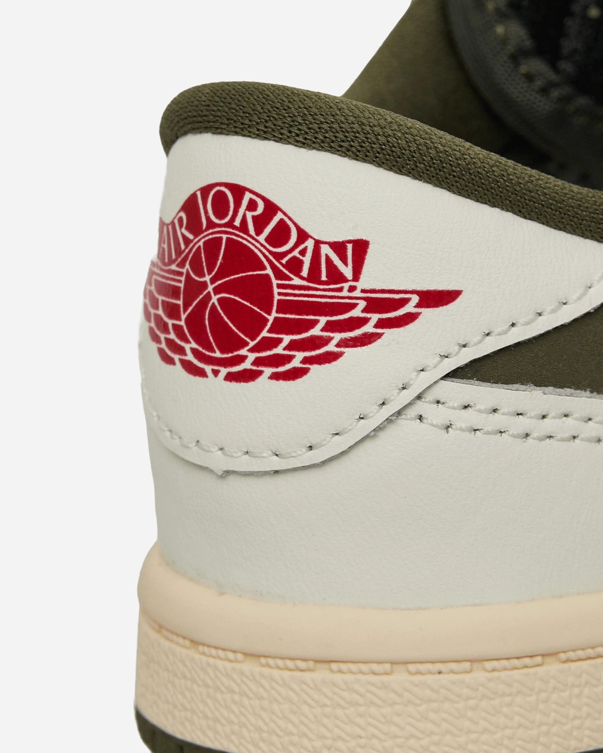 Travis Scott Air Jordan 1 Low (TD) Sneakers Medium Olive - Image 7
