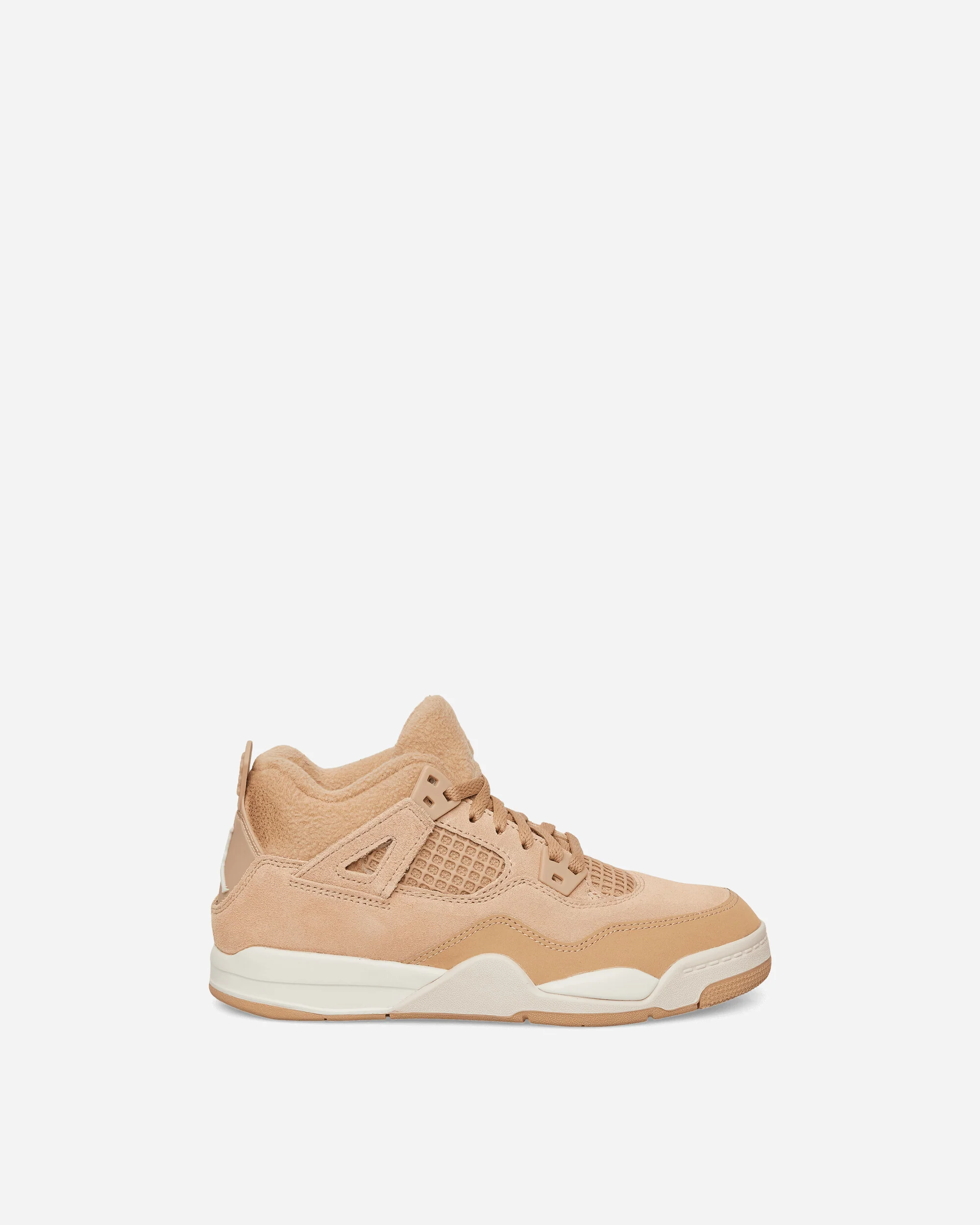 Air Jordan 4 Retro (PS) Sneakers Hemp / Light Orewood Brown - Image 2