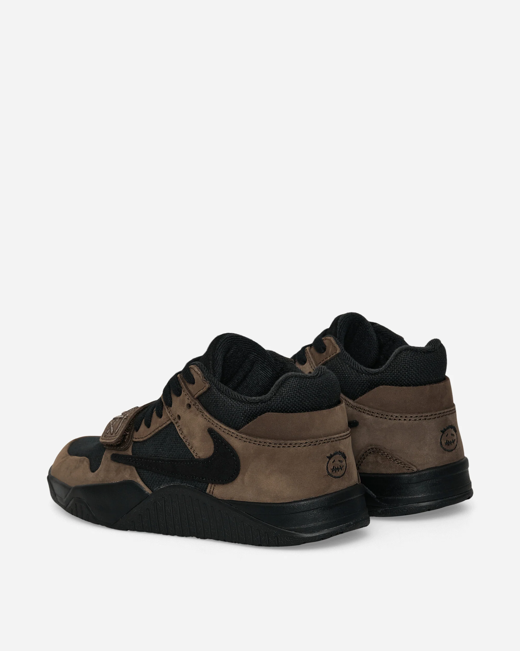 Travis Scott CJ1 T-Rexx Sneakers Black / Dark Mocha - Image 4