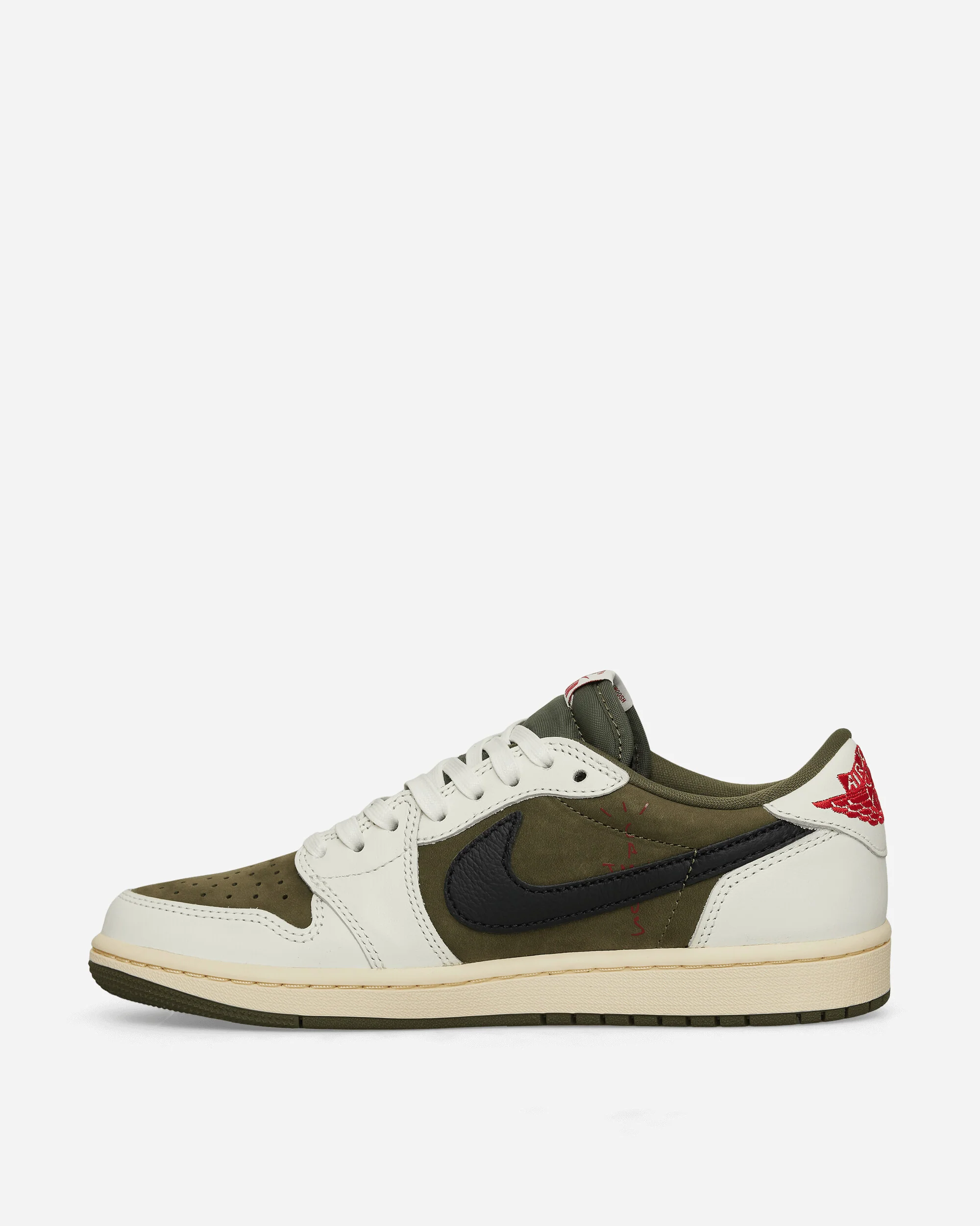 Travis Scott Air Jordan 1 Low Sneakers Medium Olive - Image 3