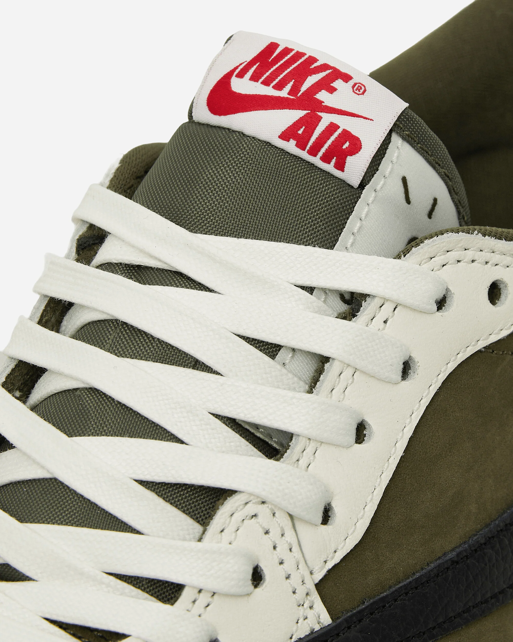 Travis Scott Air Jordan 1 Low Sneakers Medium Olive - Image 6