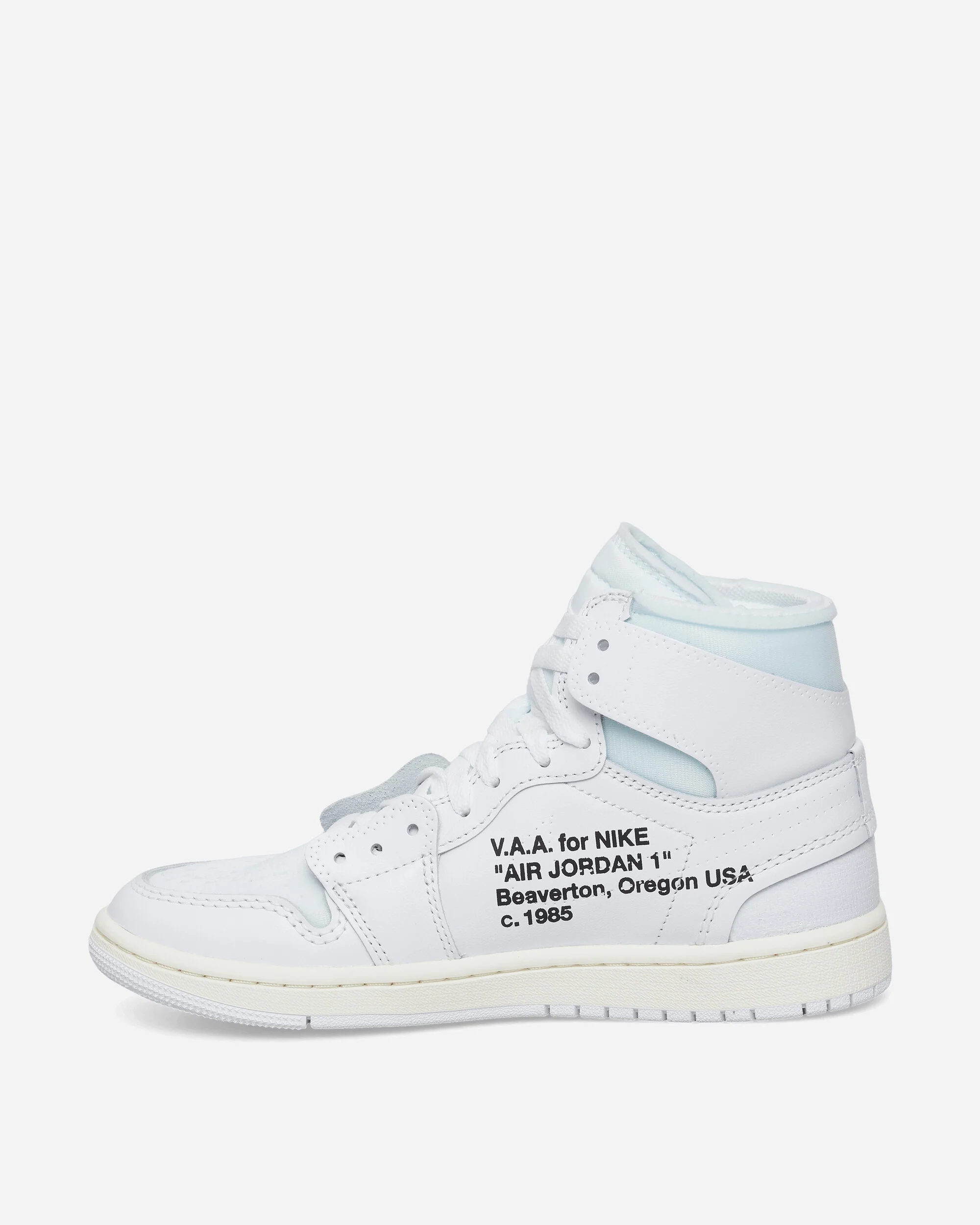 V.A.A. Air Jordan 1 High OG Sneakers White - Image 3