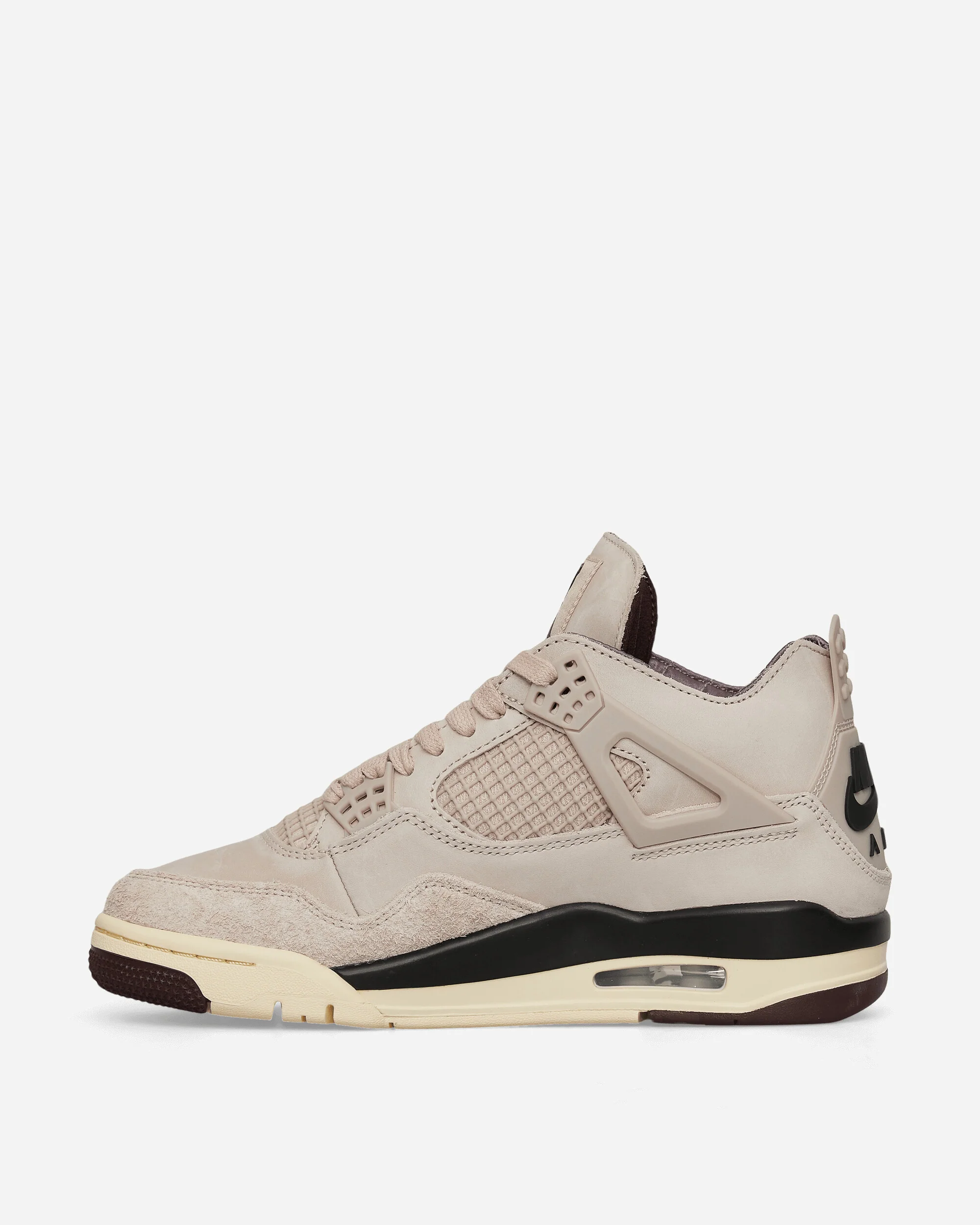 Women's A Ma Maniére Air Jordan 4 Sneakers Fossil Stone / Metallic Pewter - Image 4