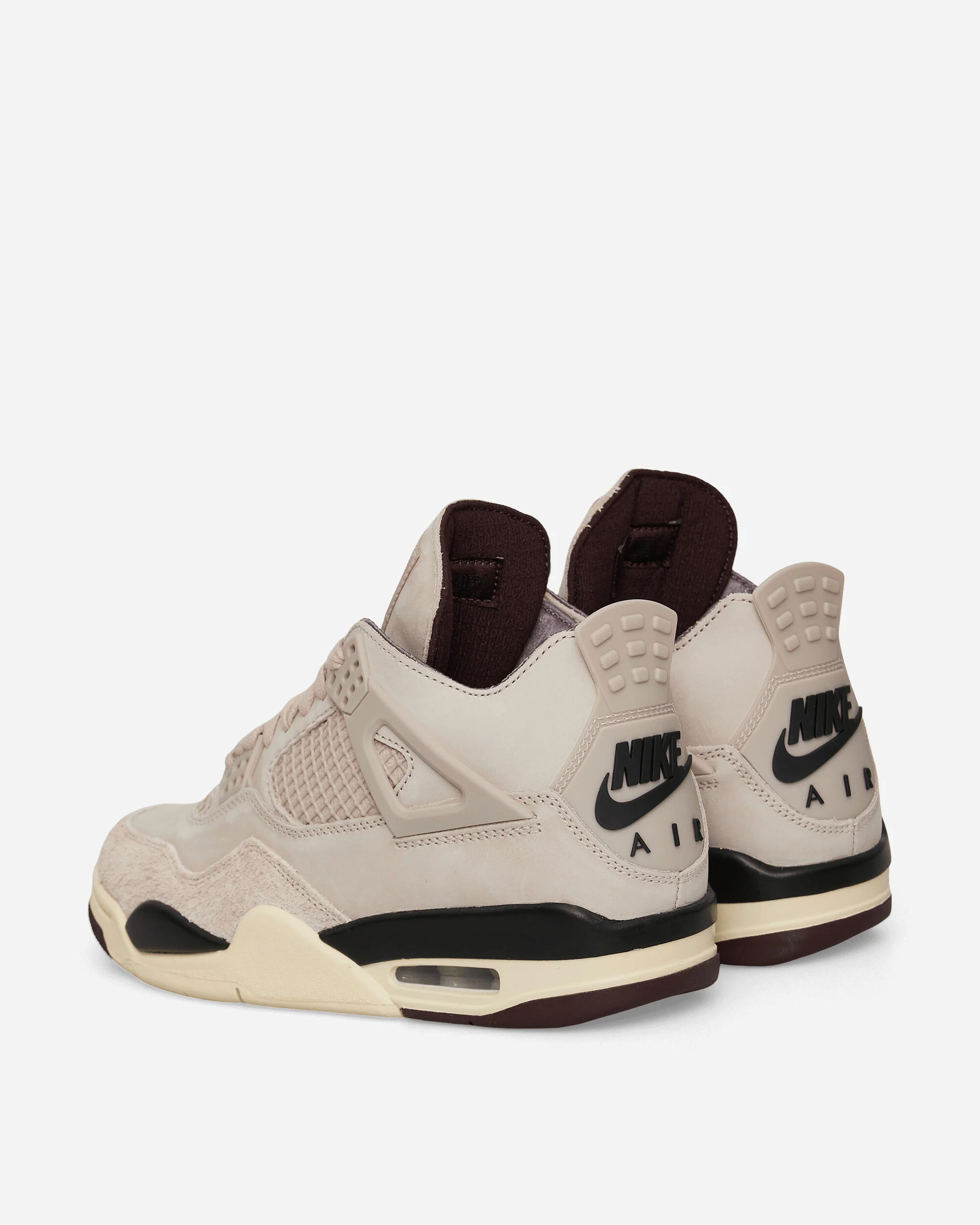 Women's A Ma Maniére Air Jordan 4 Sneakers Fossil Stone / Metallic Pewter - Image 5
