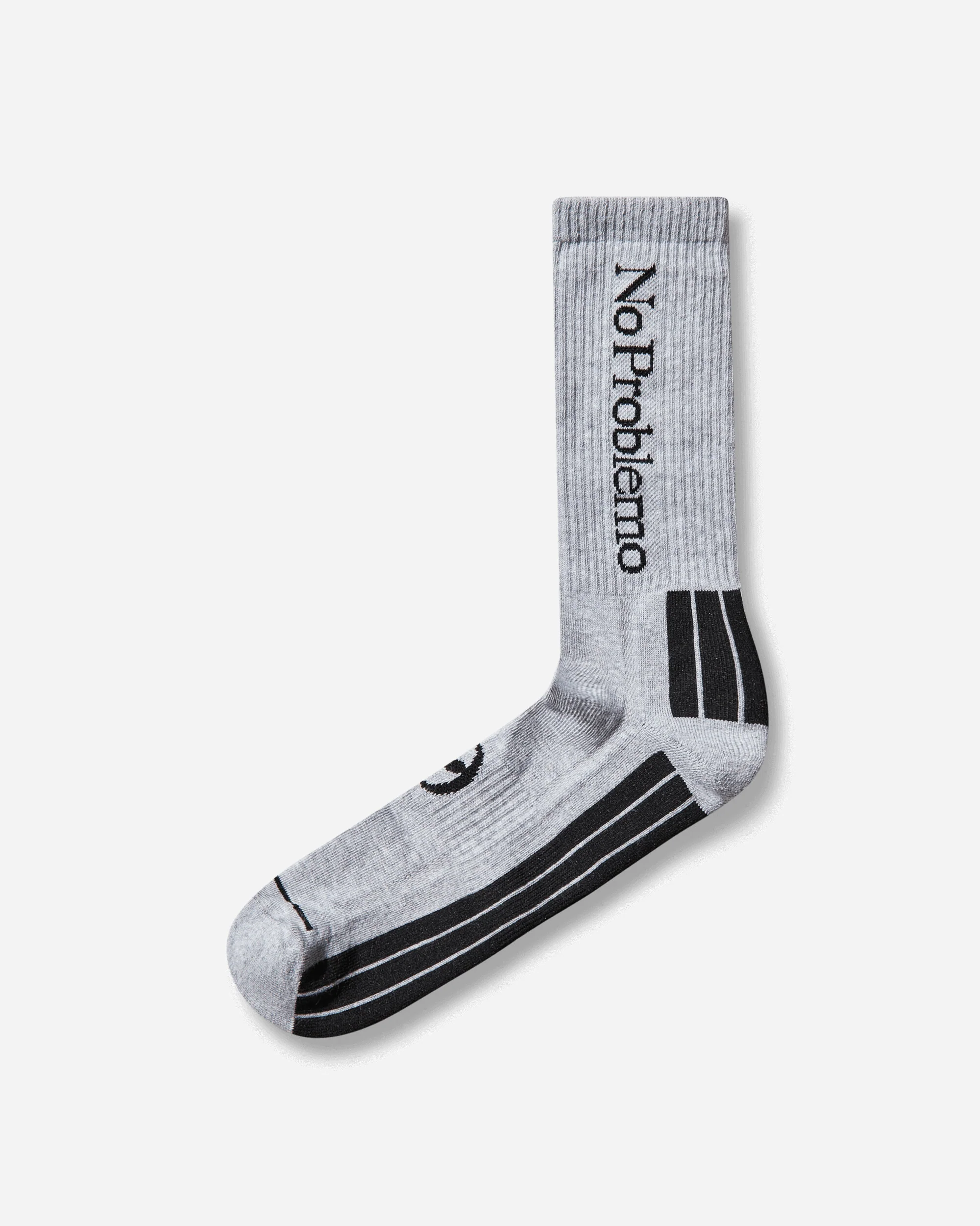 Logo Socks Grey Marl - Image 2