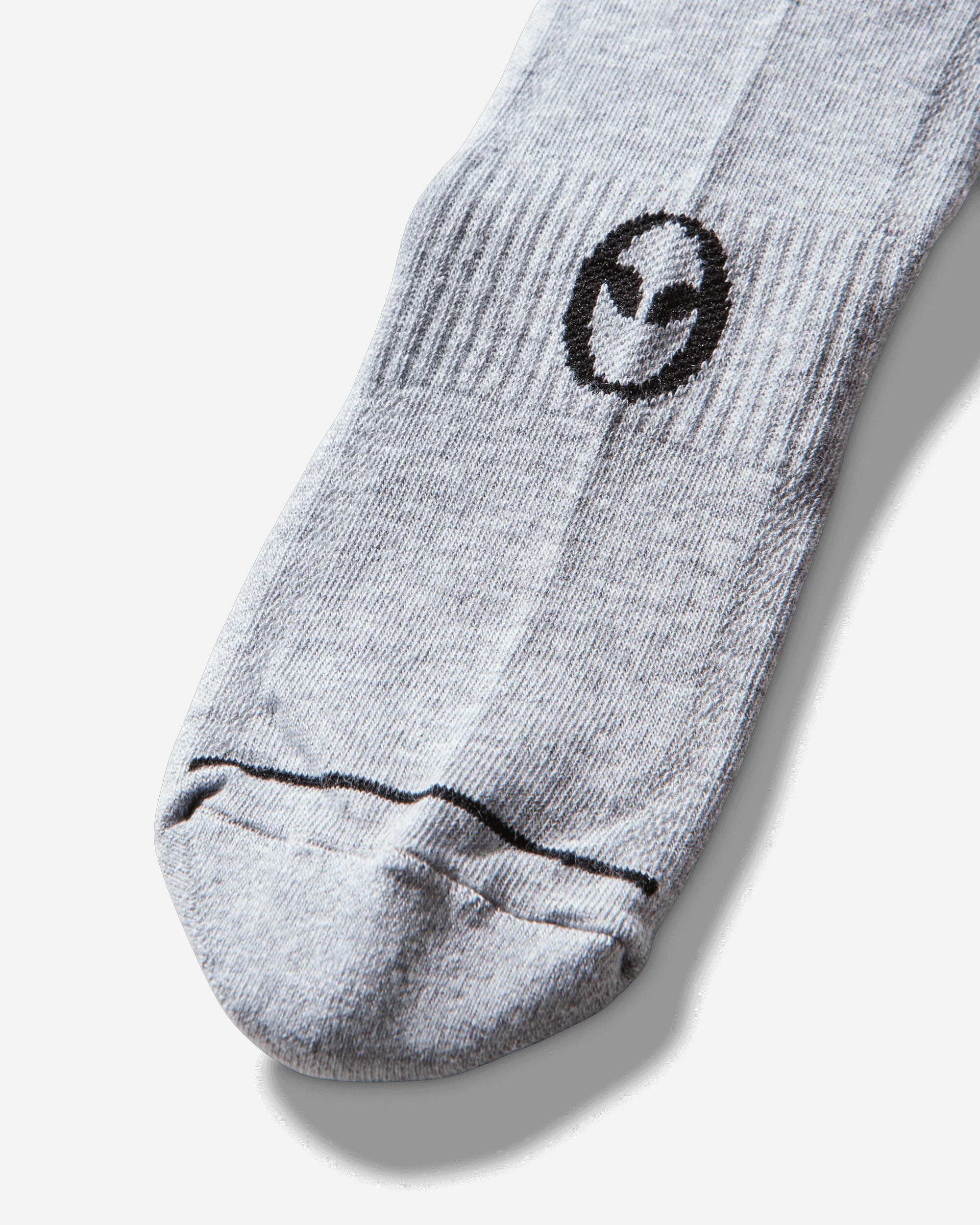 Logo Socks Grey Marl - Image 4