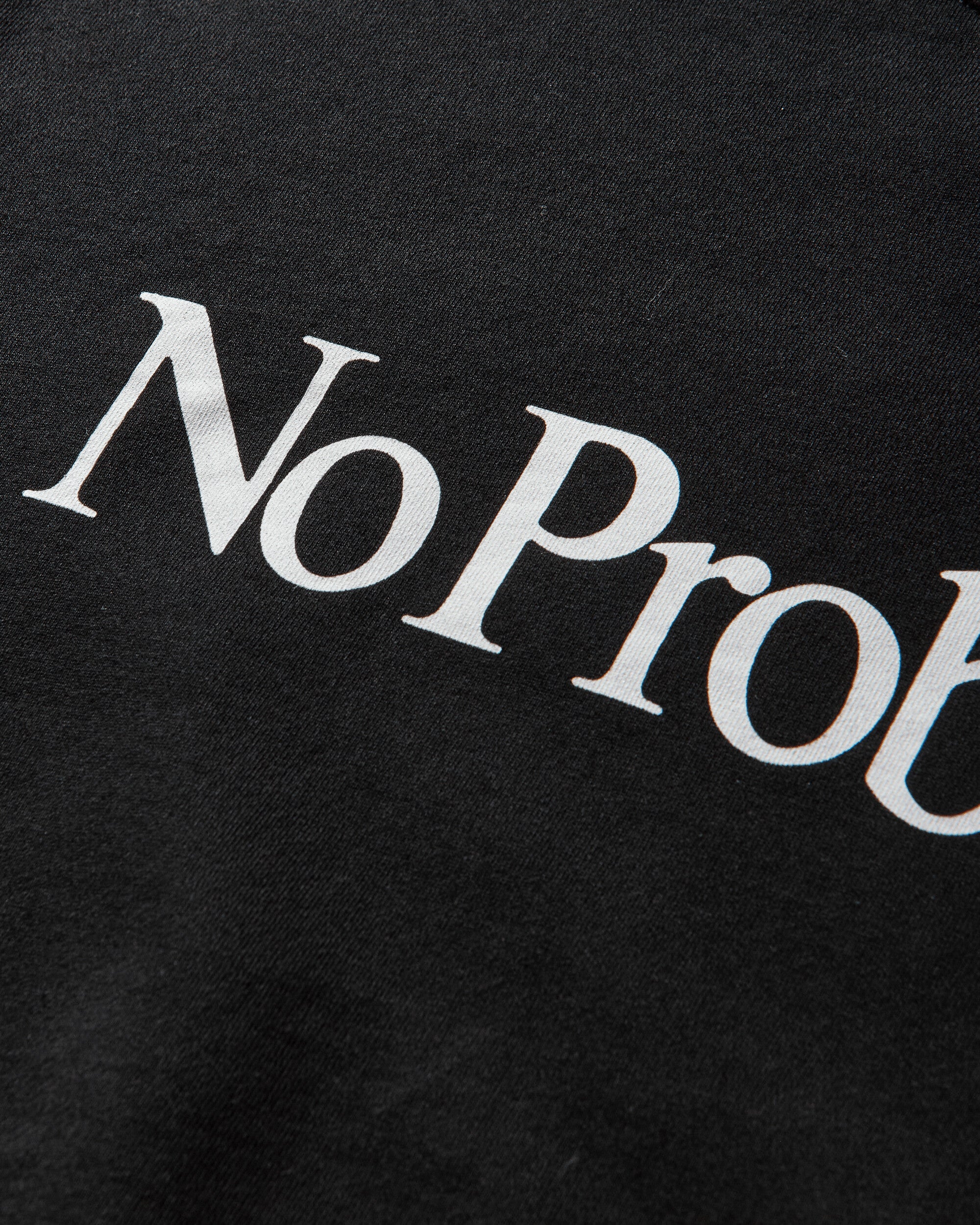 Logo Crewneck Sweatshirt Black - Image 3