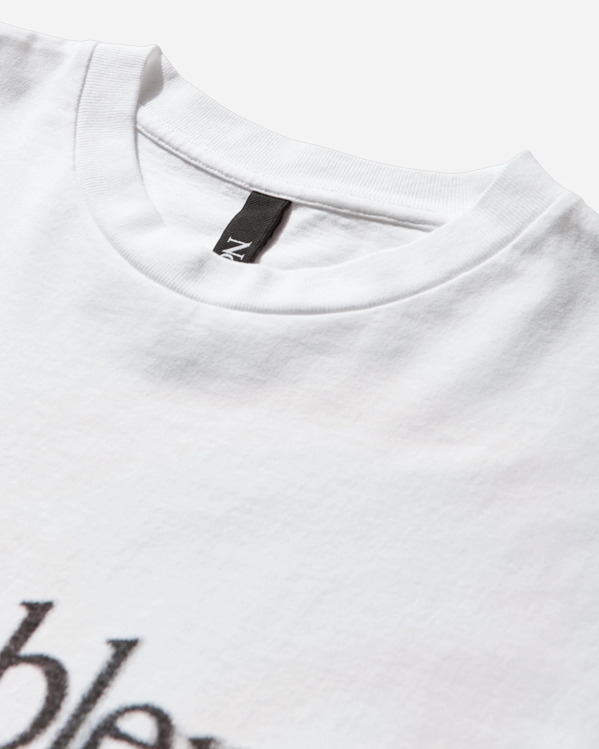 Smile Away Longsleeve T-Shirt White - Image 4