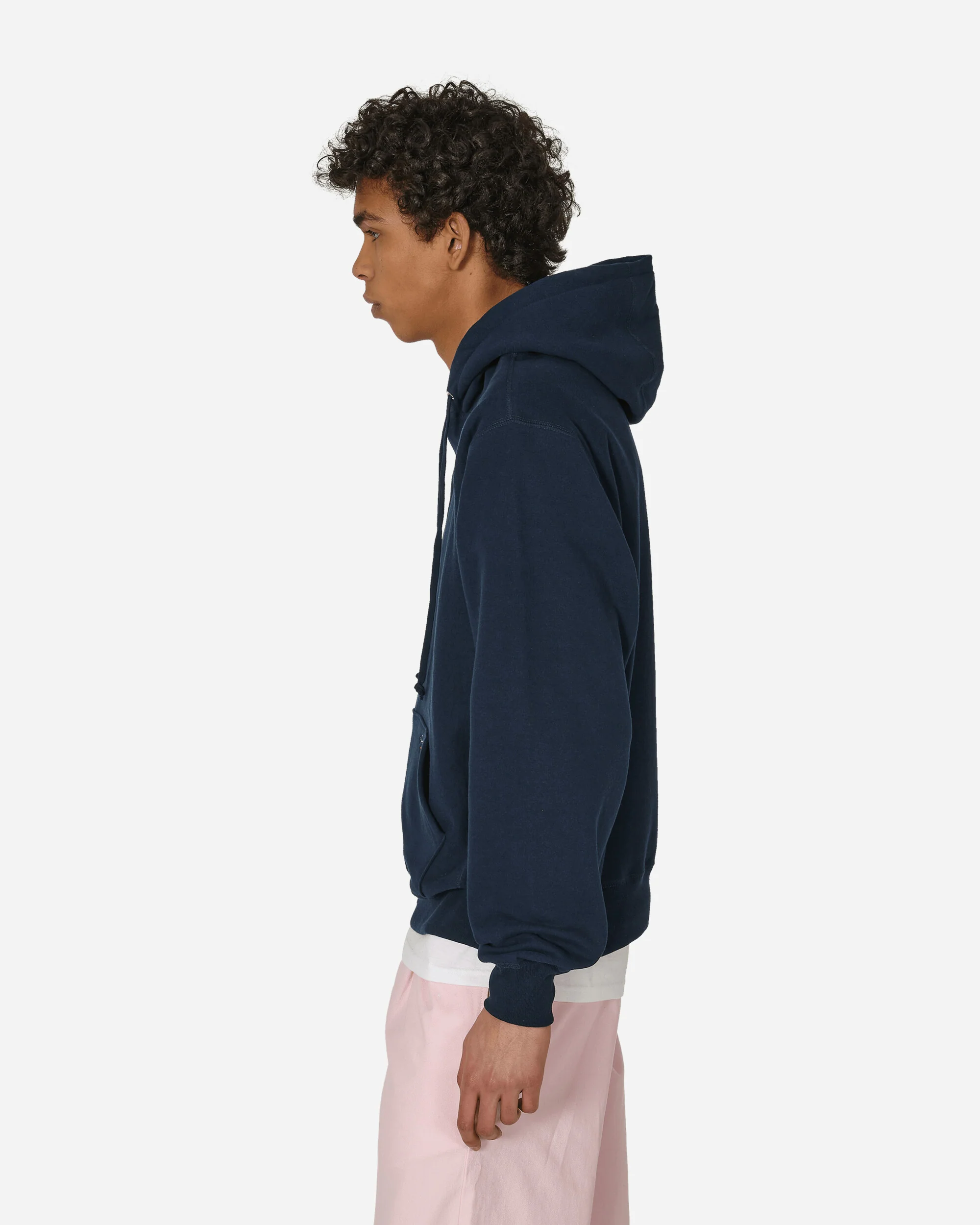 Classic Hooded Sweatshirt Navy - Image 2