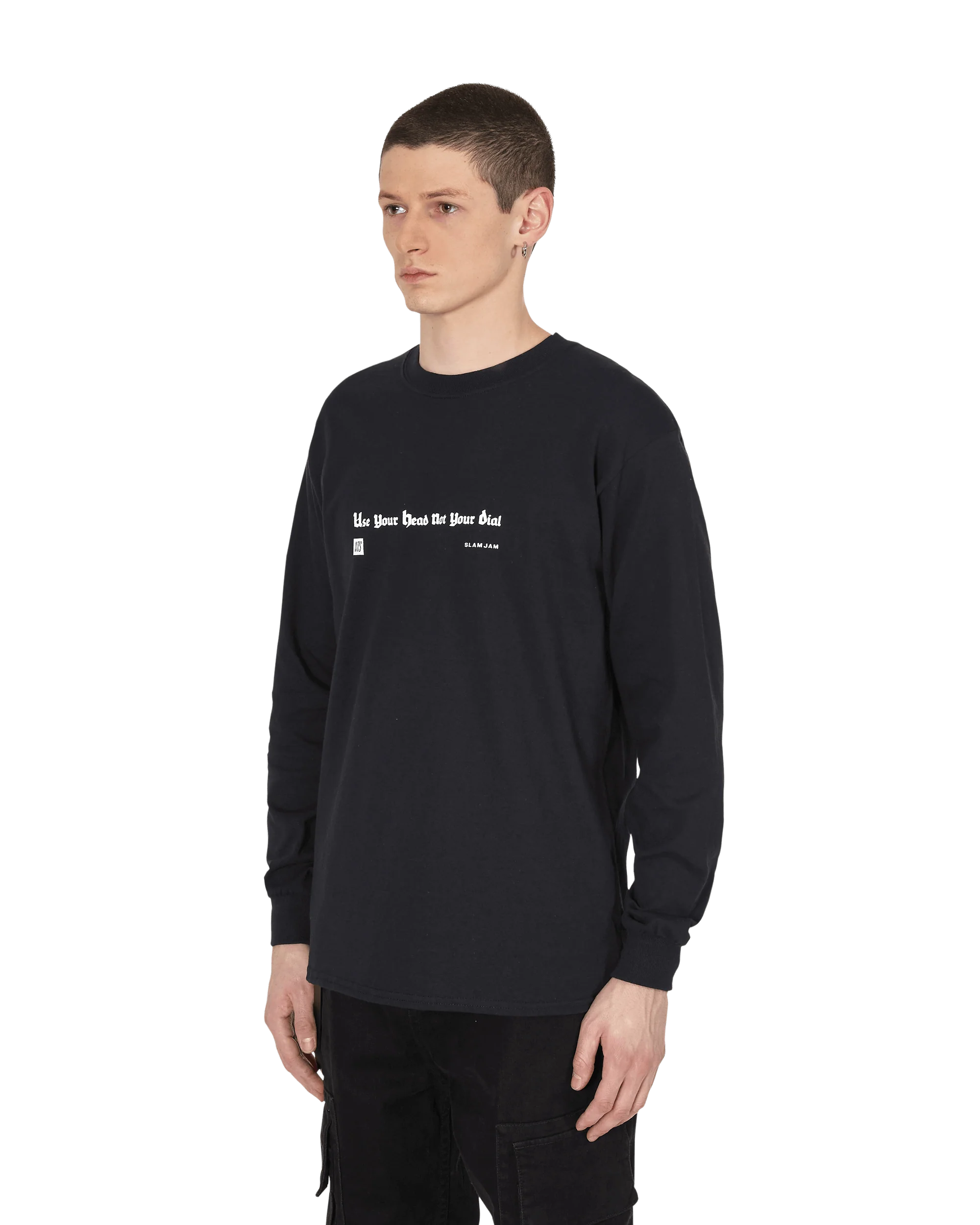 Slam Jam Gremlin Tune Longsleeve T-Shirt Black - Image 3