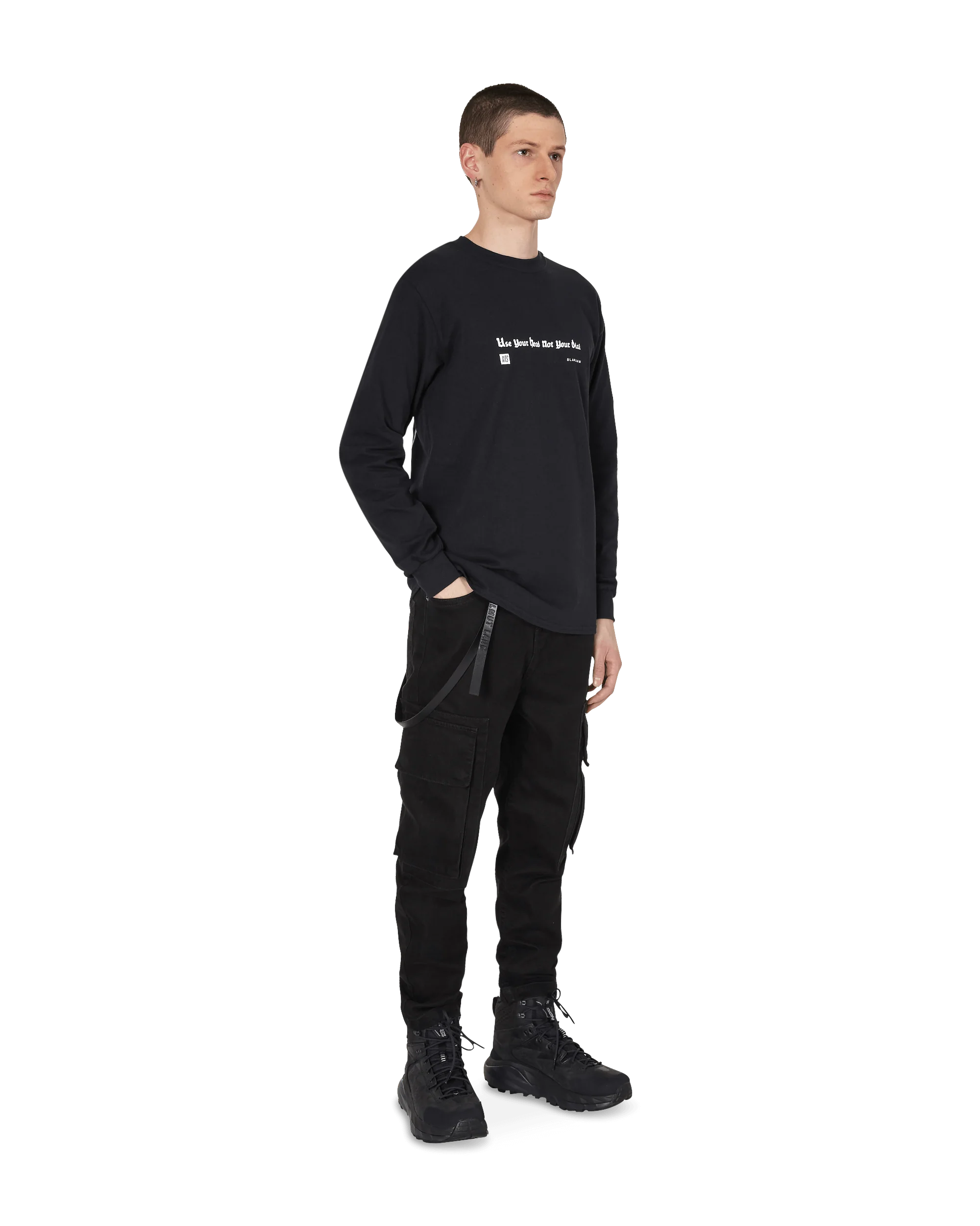 Slam Jam Gremlin Tune Longsleeve T-Shirt Black - Image 5
