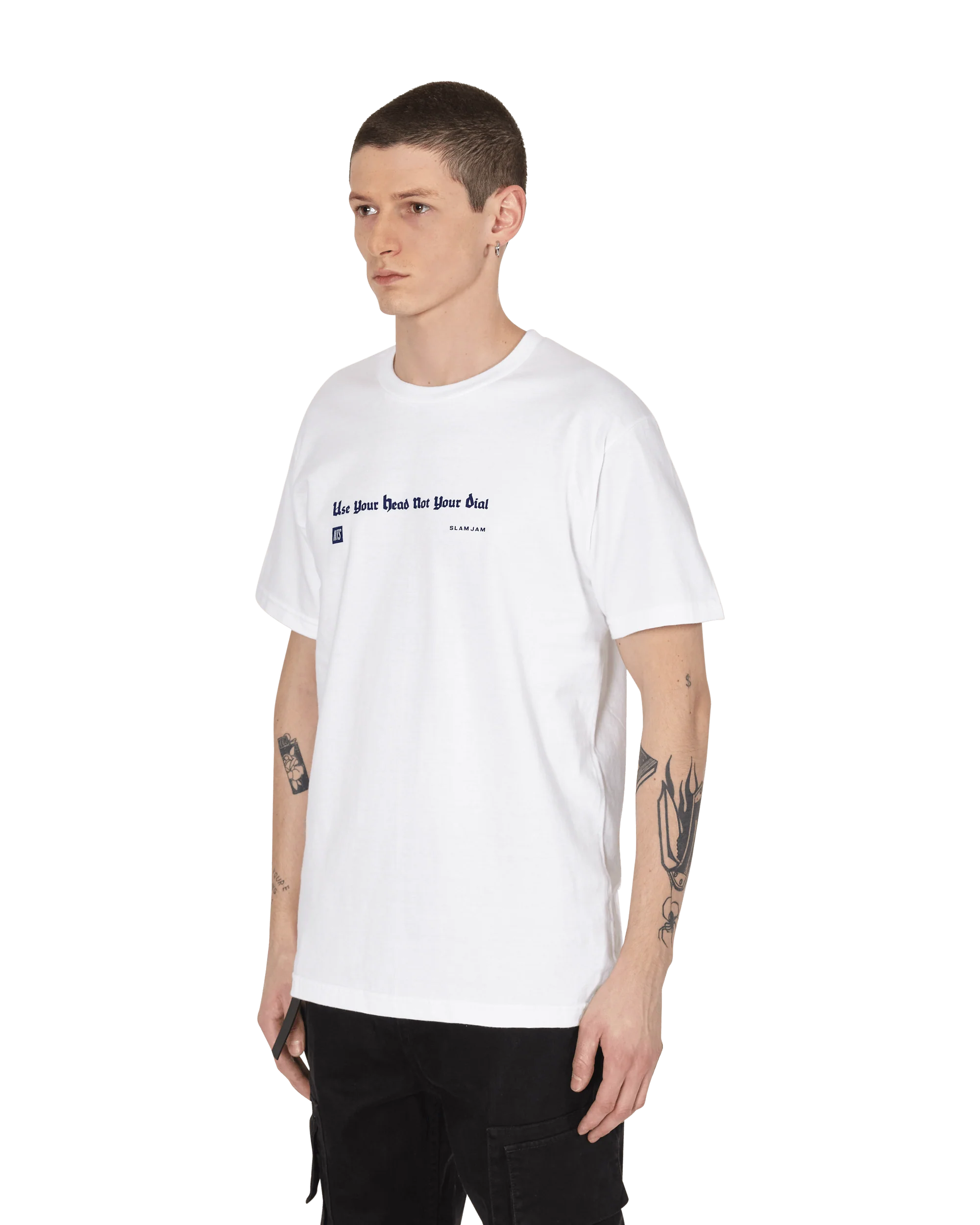 Slam Jam Gremlin Tune T-Shirt White - Image 3