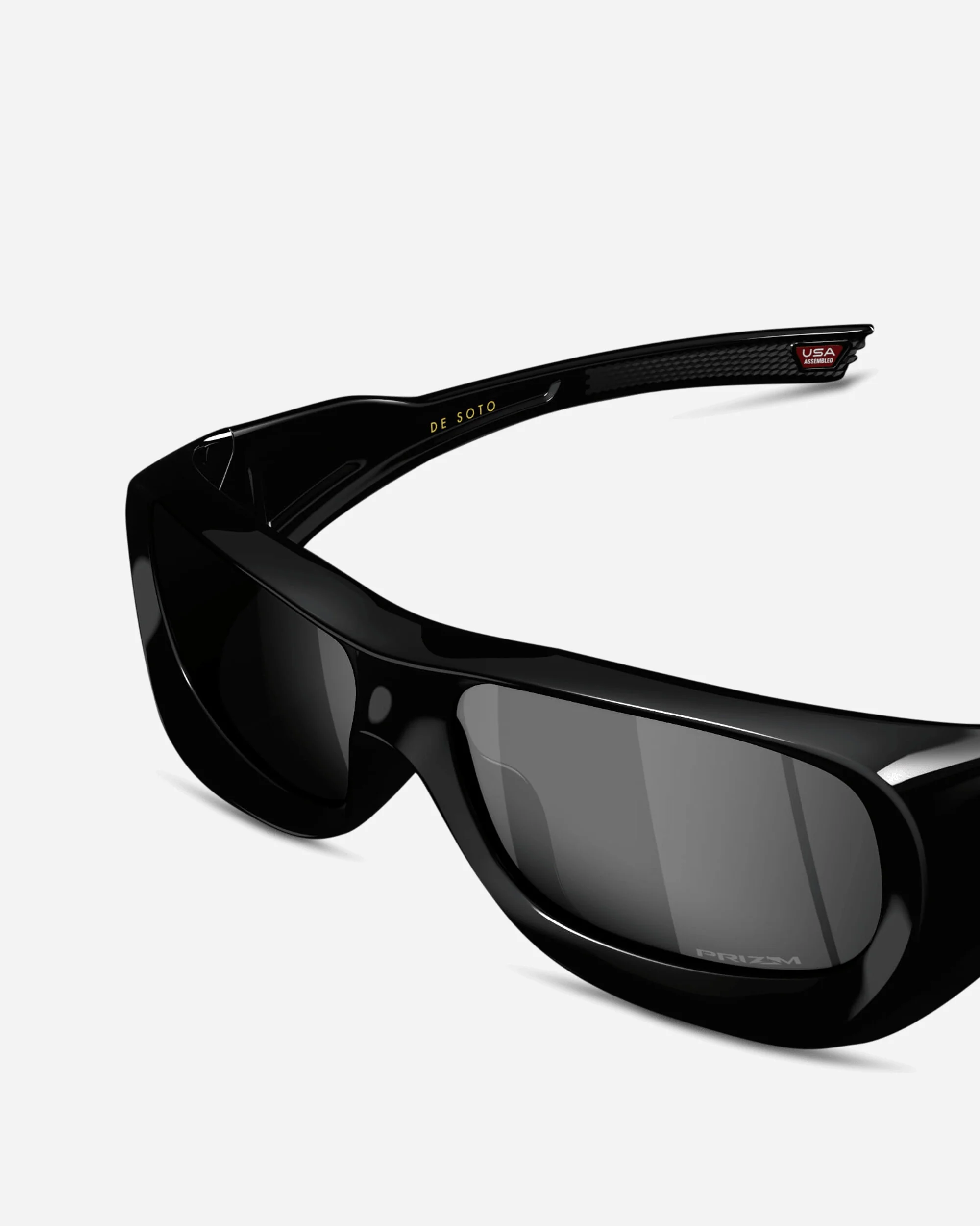 De Soto Sunglasses Prizm Black / Polished Black - Image 5