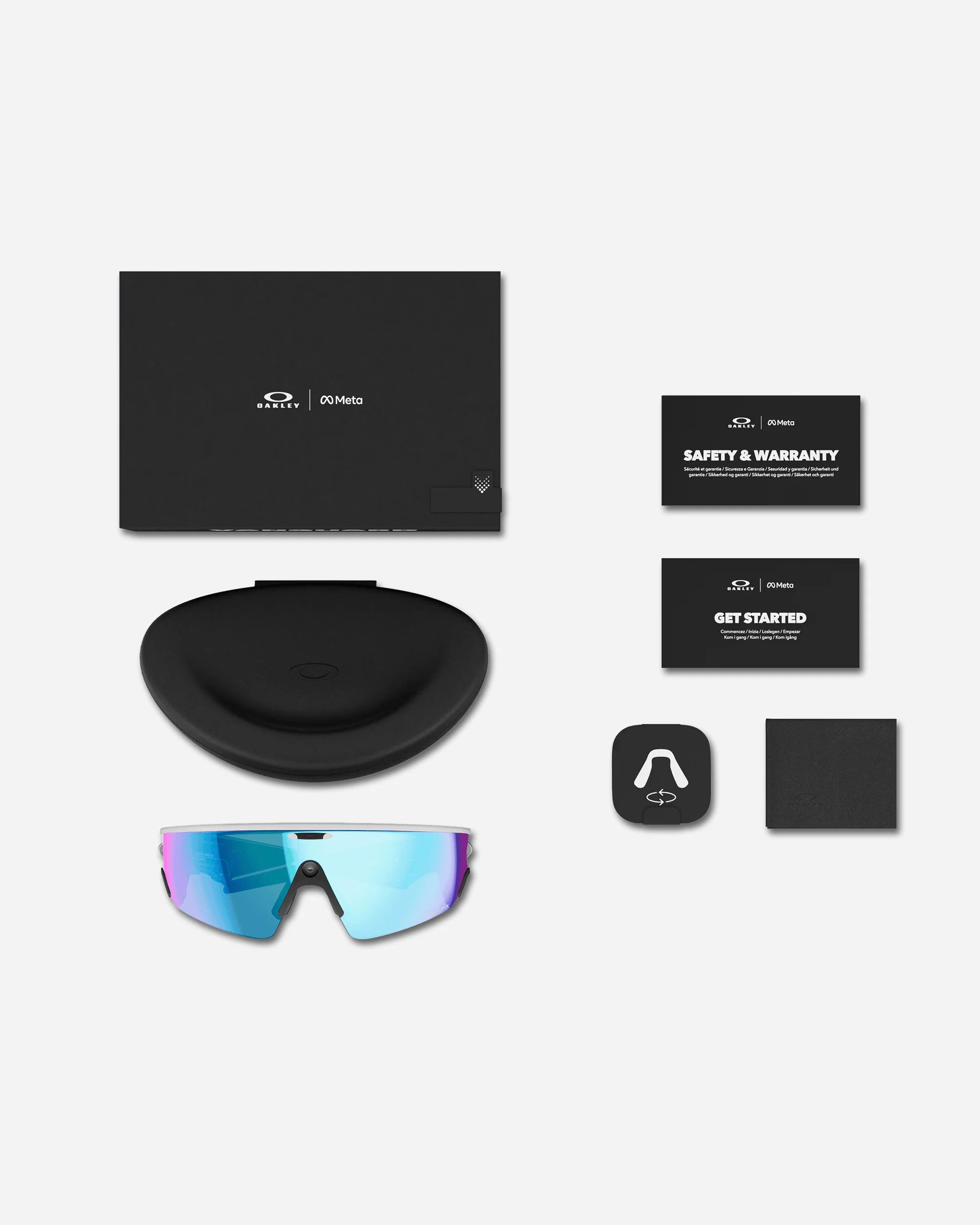 Meta Vanguard Sunglasses Prizm Sapphire / White - Image 5