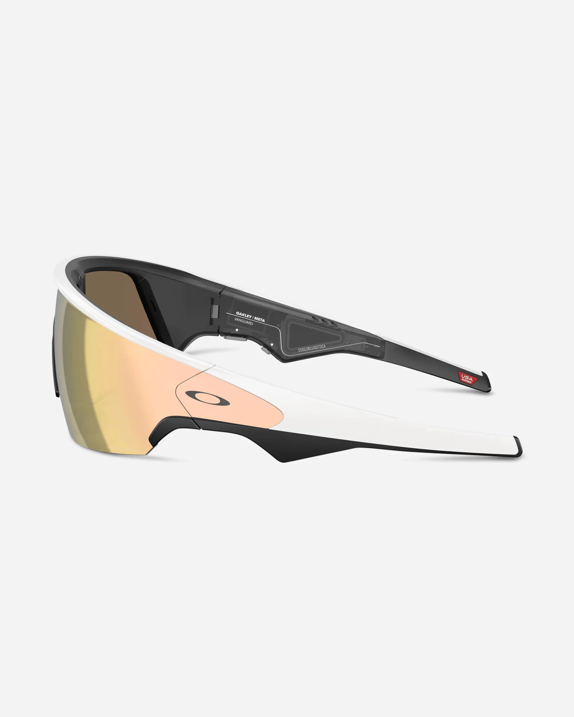 Meta Vanguard Sunglasses Prizm Rose Gold / White - Image 4