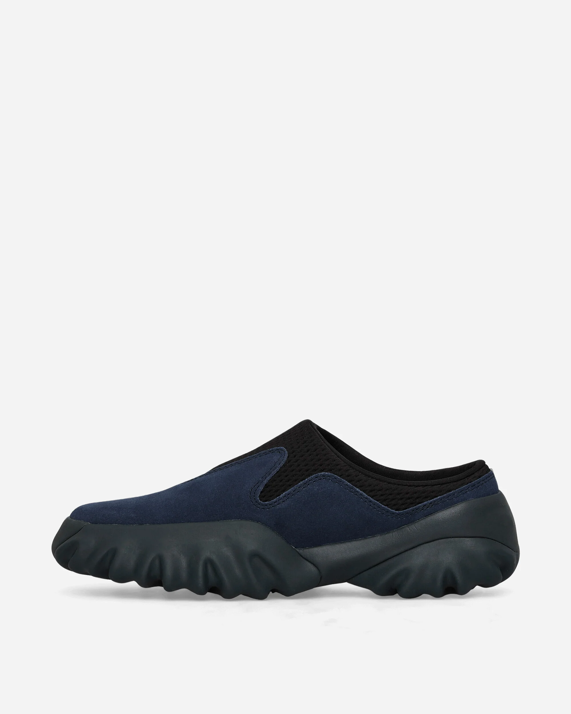 Suede Chop Saw Mules Navy - Image 3
