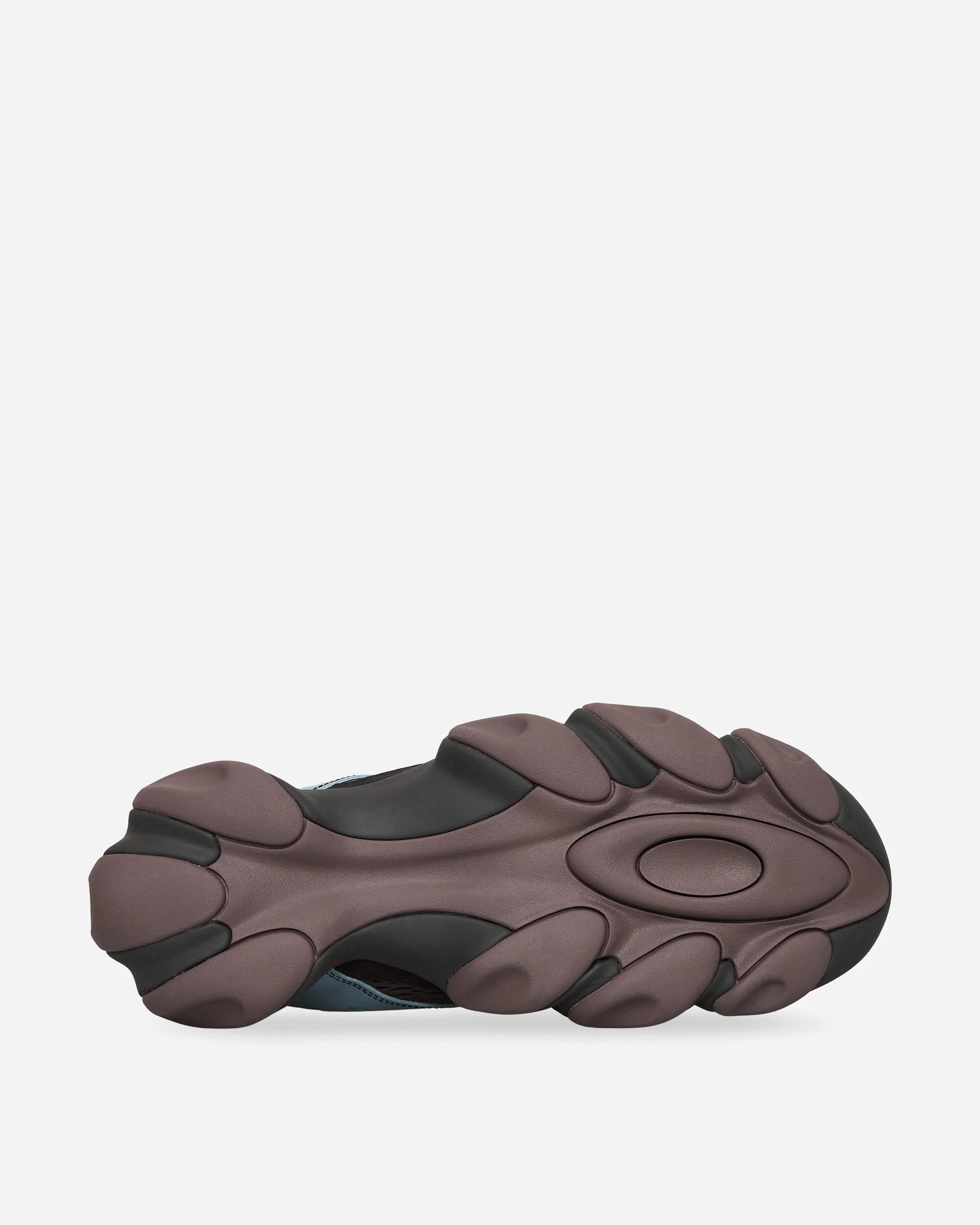 Suede Flesh Sandals Stone Blue - Image 5