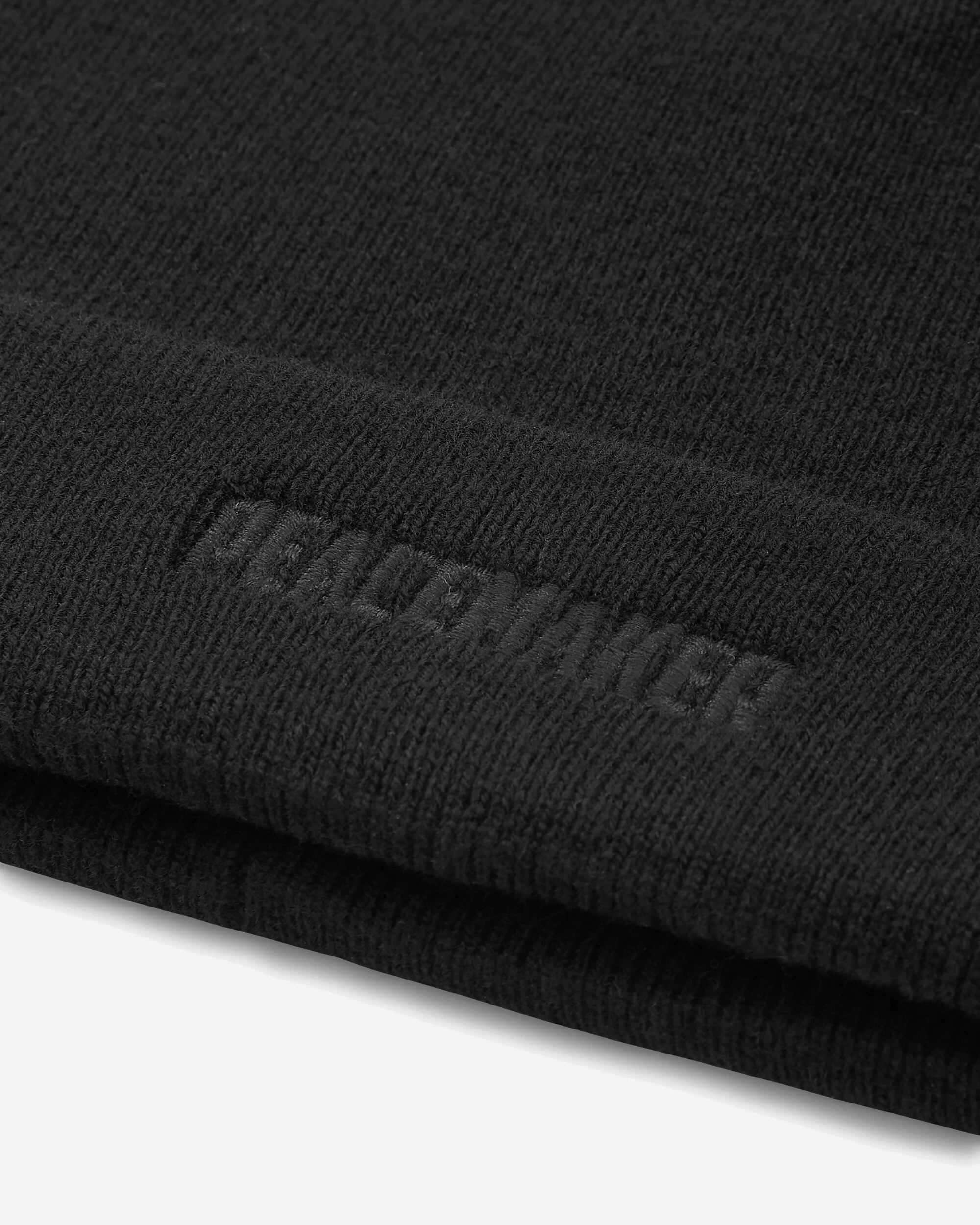 Wool Beanie Black - Image 4