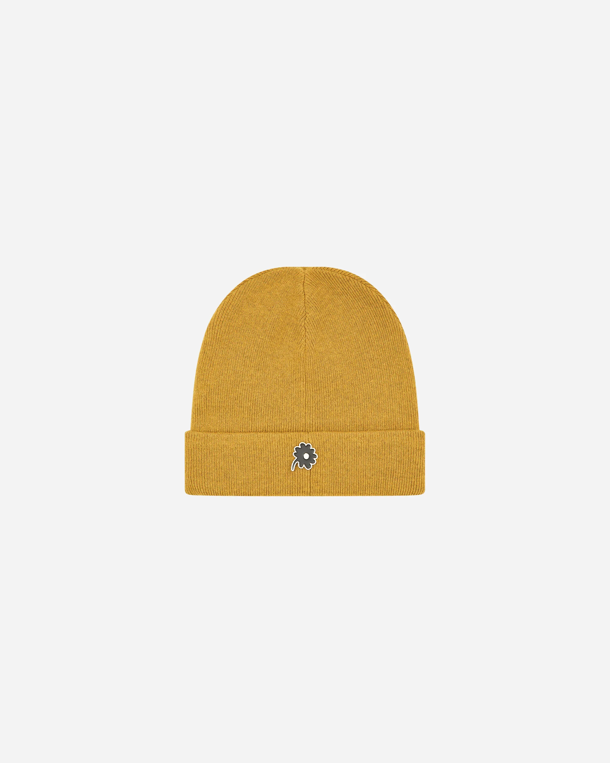 Wool Beanie Yellow - Image 2