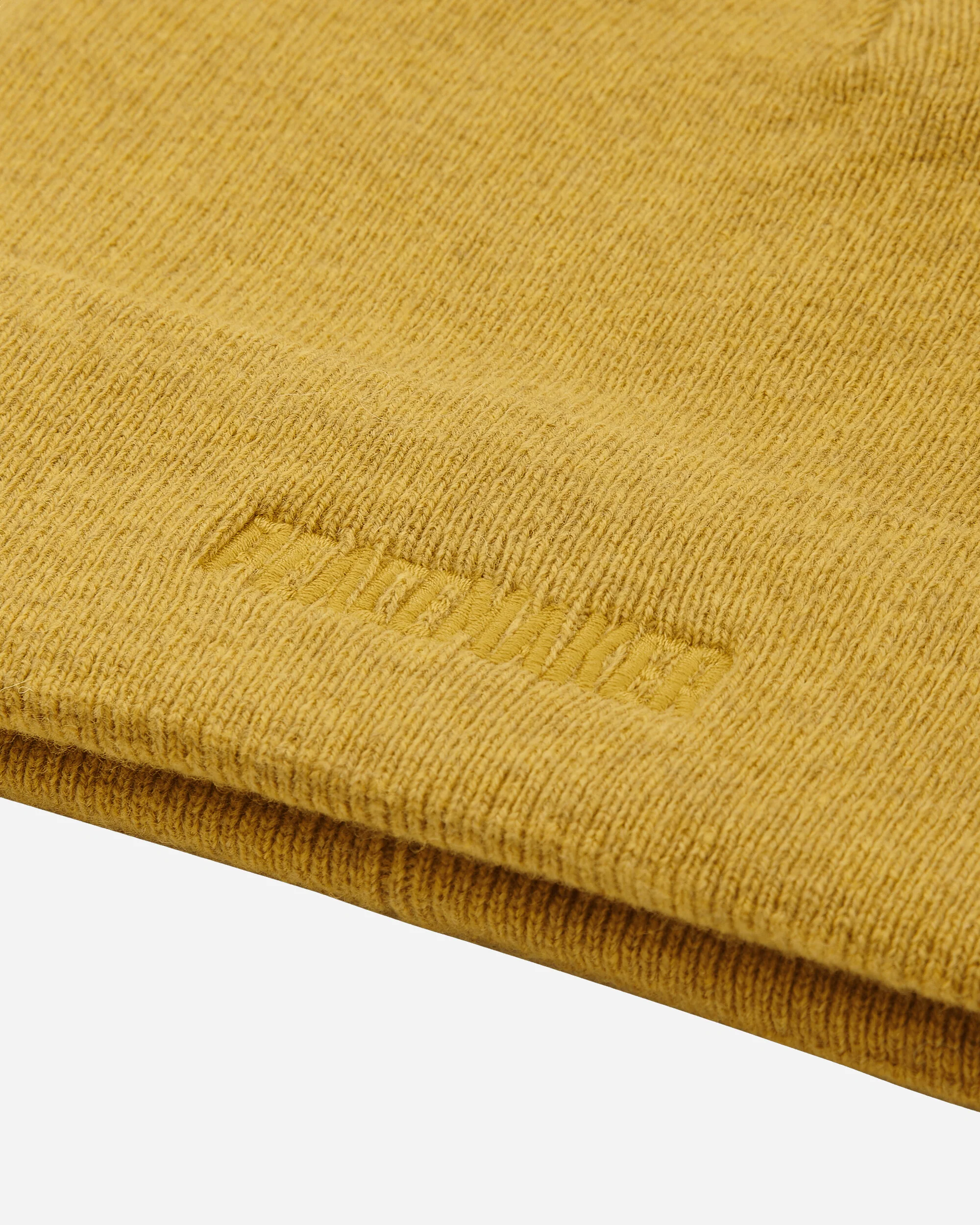 Wool Beanie Yellow - Image 4