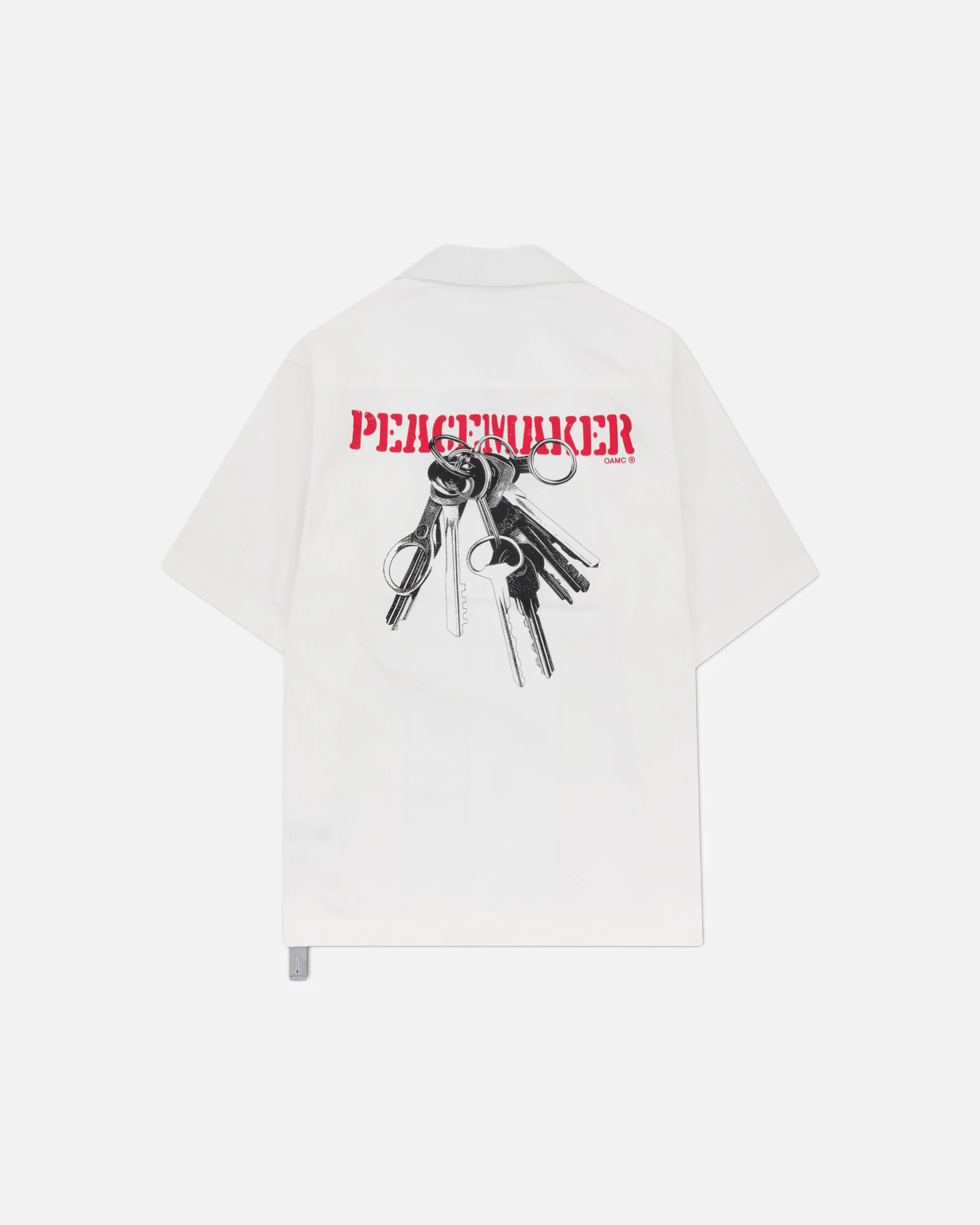 Men's Boxy Shortsleeve Shirt White - Image 2