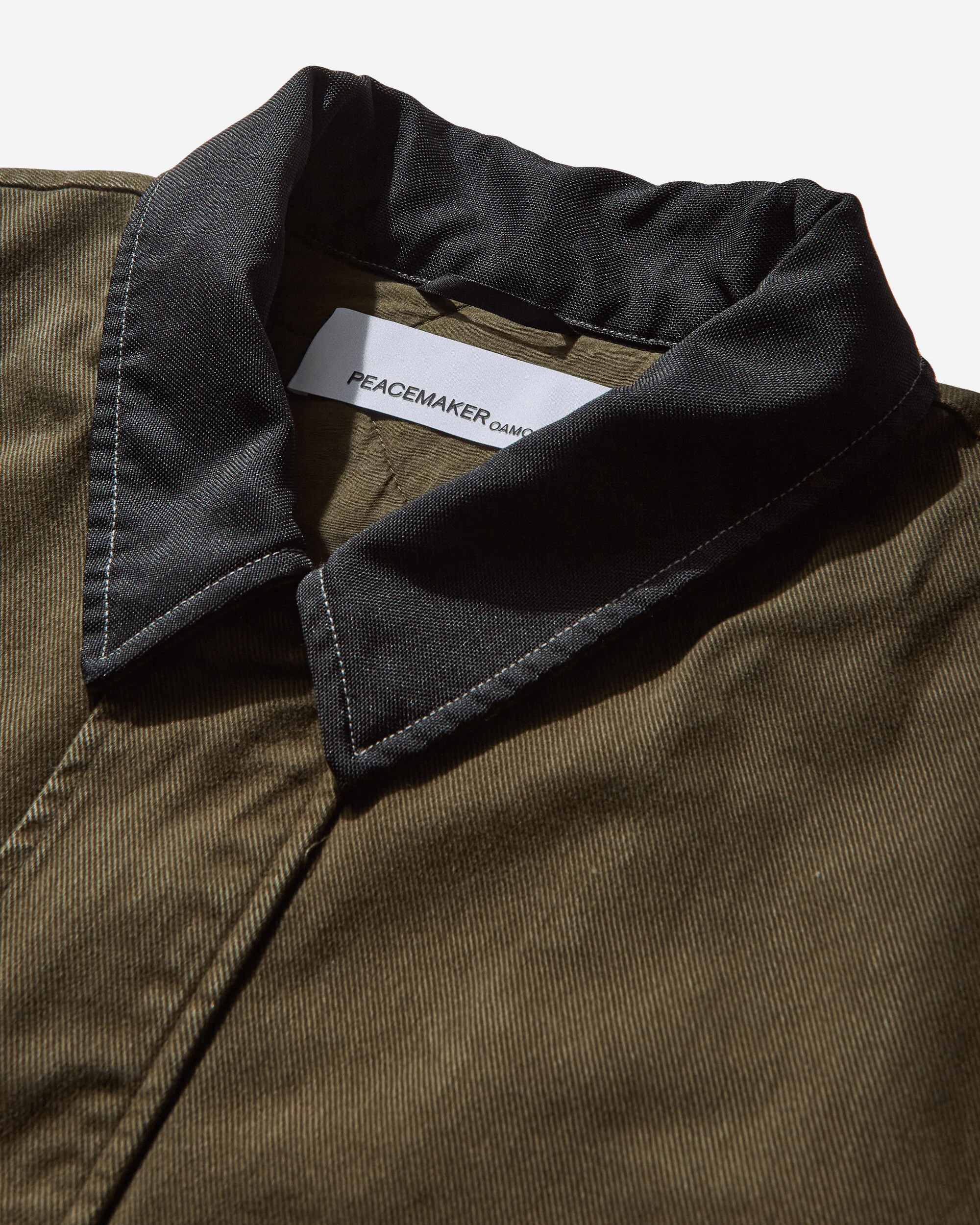 Men's Chore Jacket Military Green - Image 4