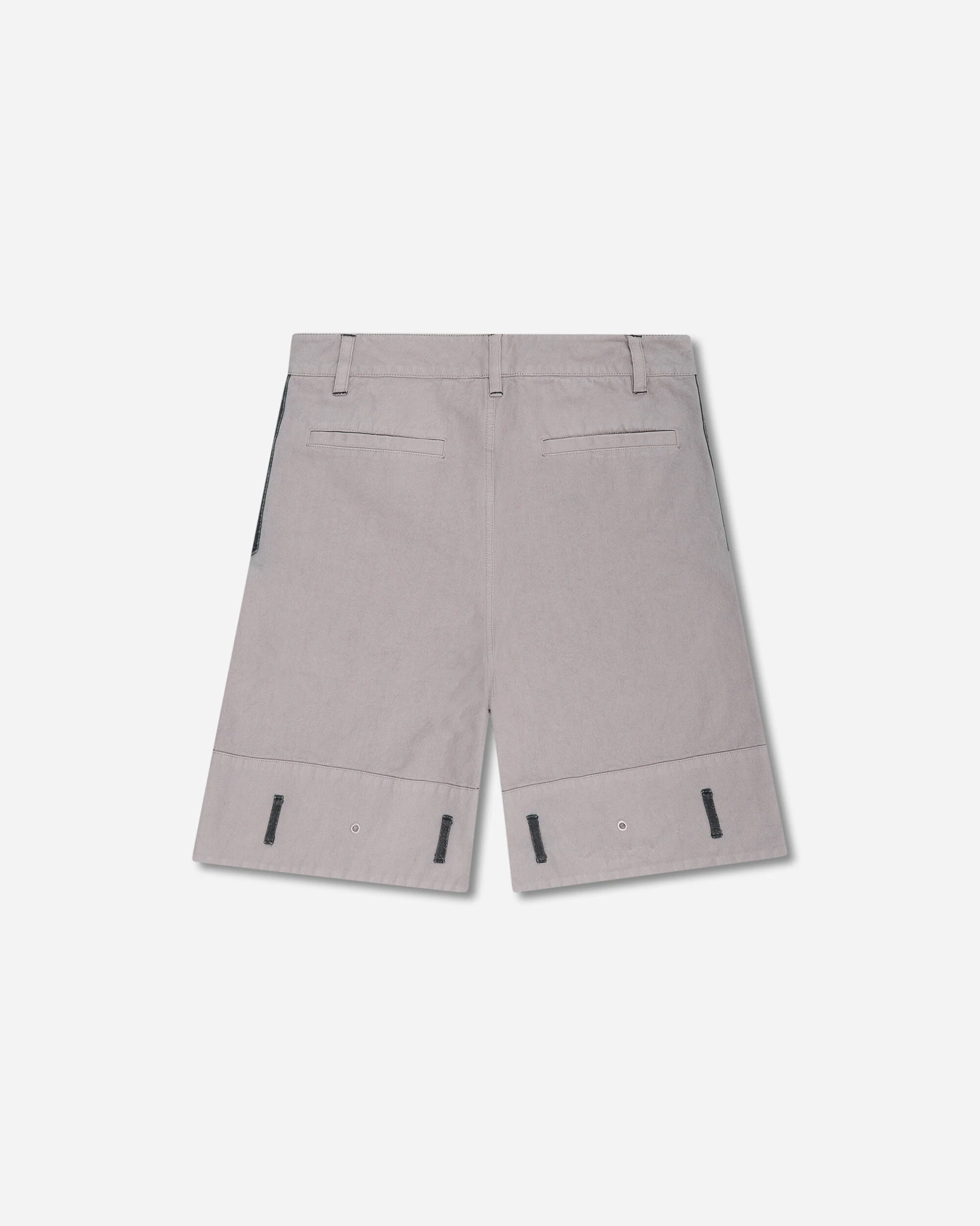Men's Contrast Pocket Shorts Light Gray - Image 2